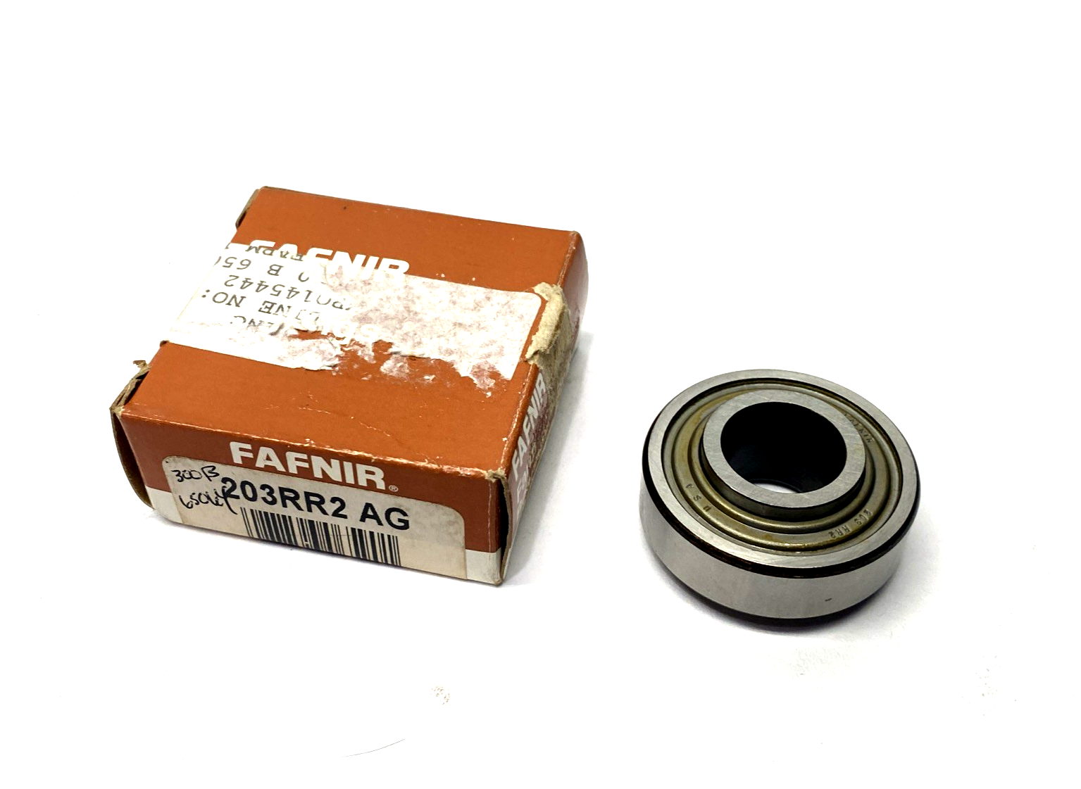 203RR2 | Fafnir AG Radial Ball Bearing 0.6350" ID 1.5750" OD 0.720" Wide- New – Open box - Maverick Industrial Sales