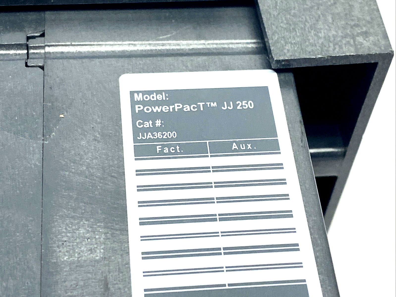 Schneider Electric JJA36200 Circuit Breaker, PowerPacT J, 200A 3P 600VAC 25kA - Maverick Industrial Sales