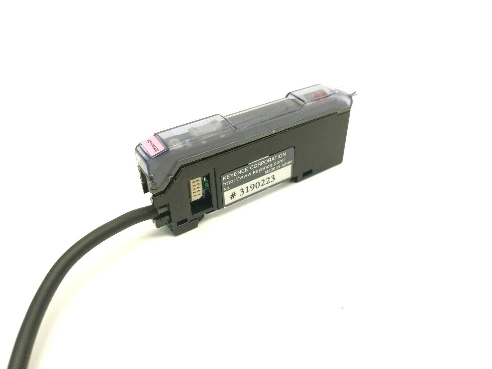Keyence AP-V41AW Digital Pressure Sensor Amplifier Unit Main Unit NPN - Maverick Industrial Sales