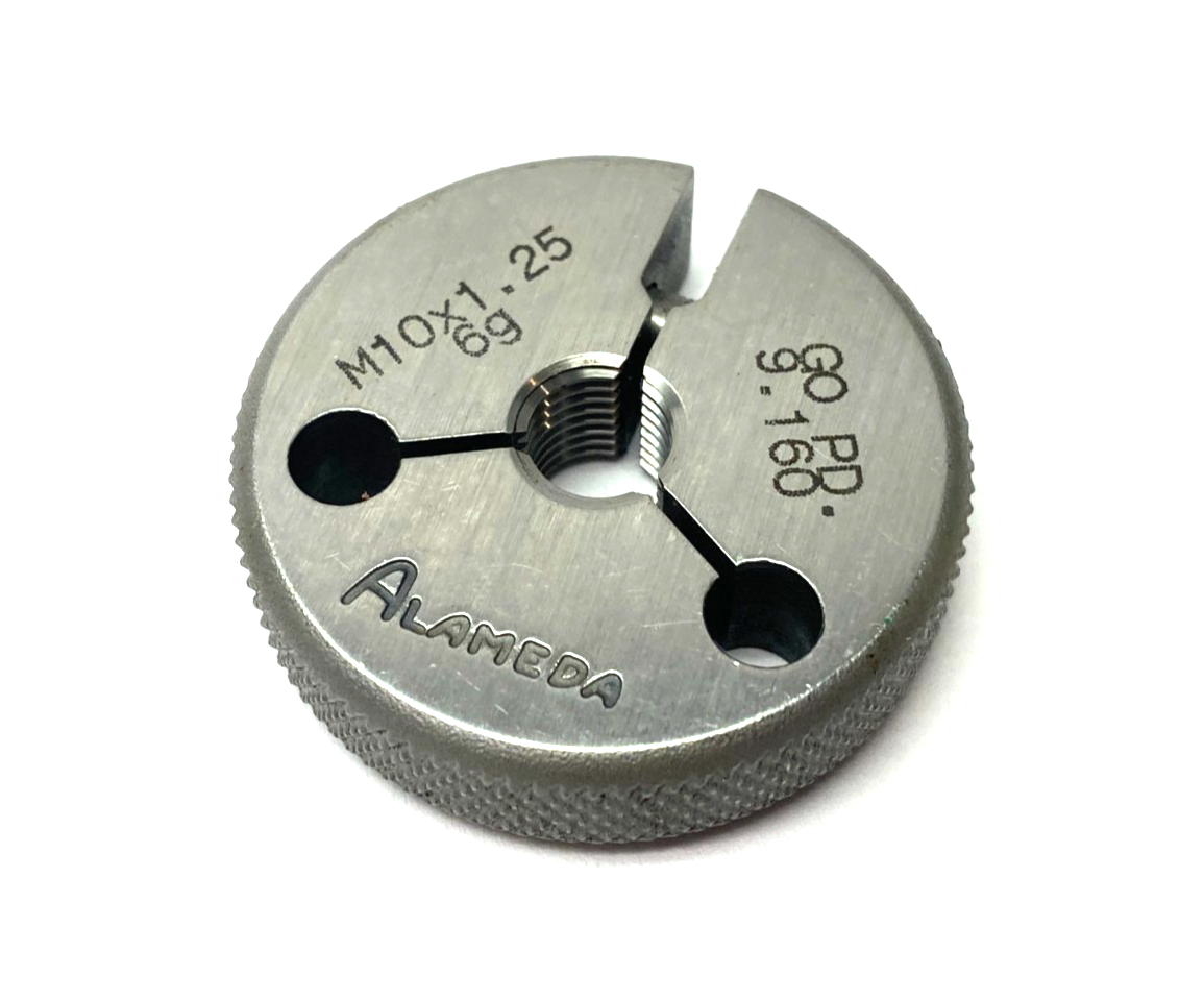 Alameda M10 x 1.25G Threaded Ring Gauge GO PD 9.160 - Maverick Industrial Sales