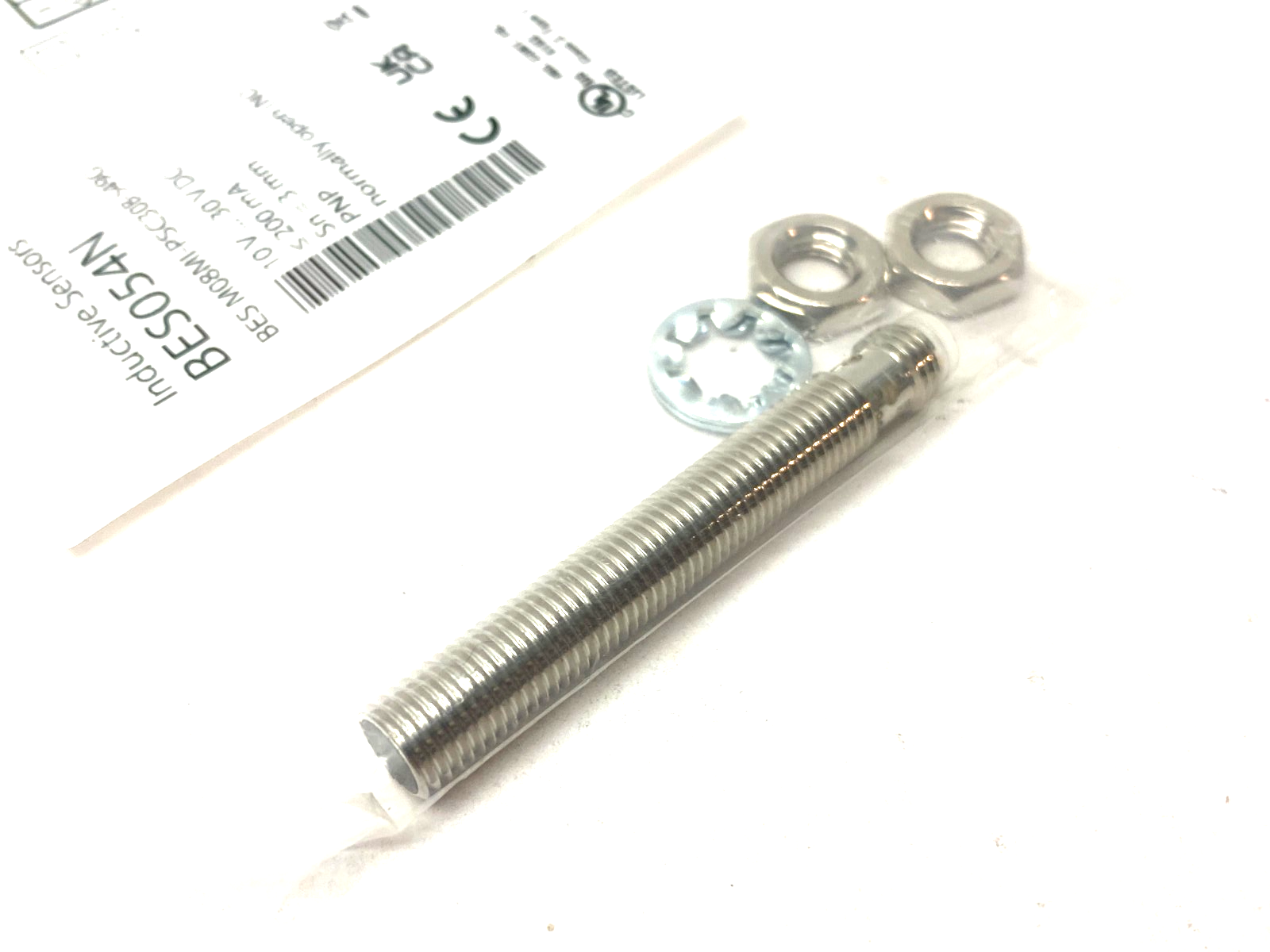 Balluff BES054N Inductive Proximity Sensor PNP 3mm Range BES M08MI-PSC30B-S49G - Maverick Industrial Sales