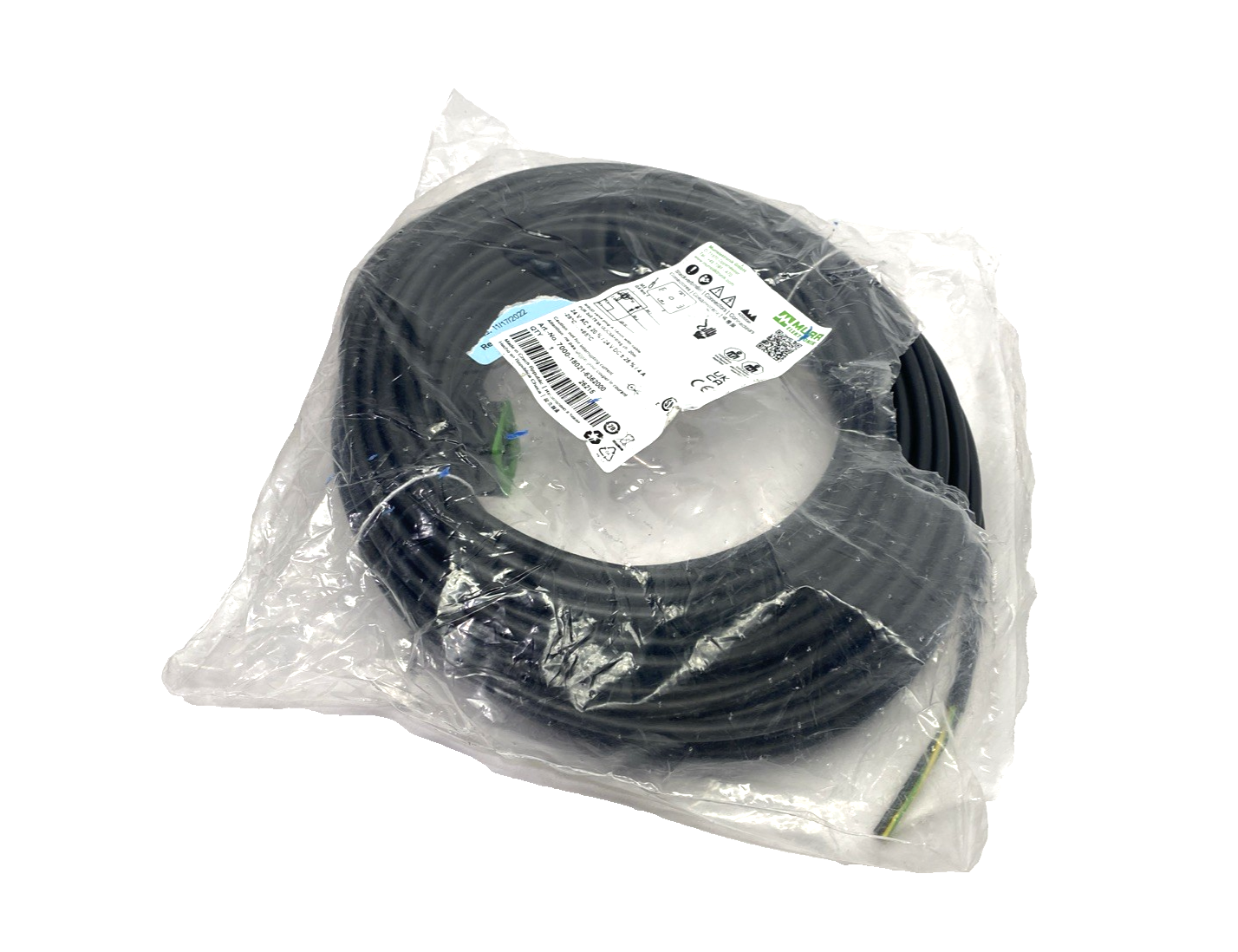Murr Elektronik 7000-18021-6362000 MSUD Valve Plug Cordset A-18mm w/ Cable 20m - Maverick Industrial Sales