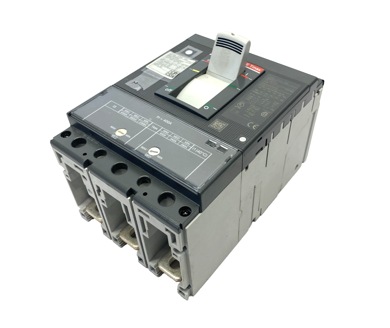 ABB XT5NU340ABFF000X00X XT5N 400 Circuit Breaker 3P 400A 1SDA102444R - Maverick Industrial Sales
