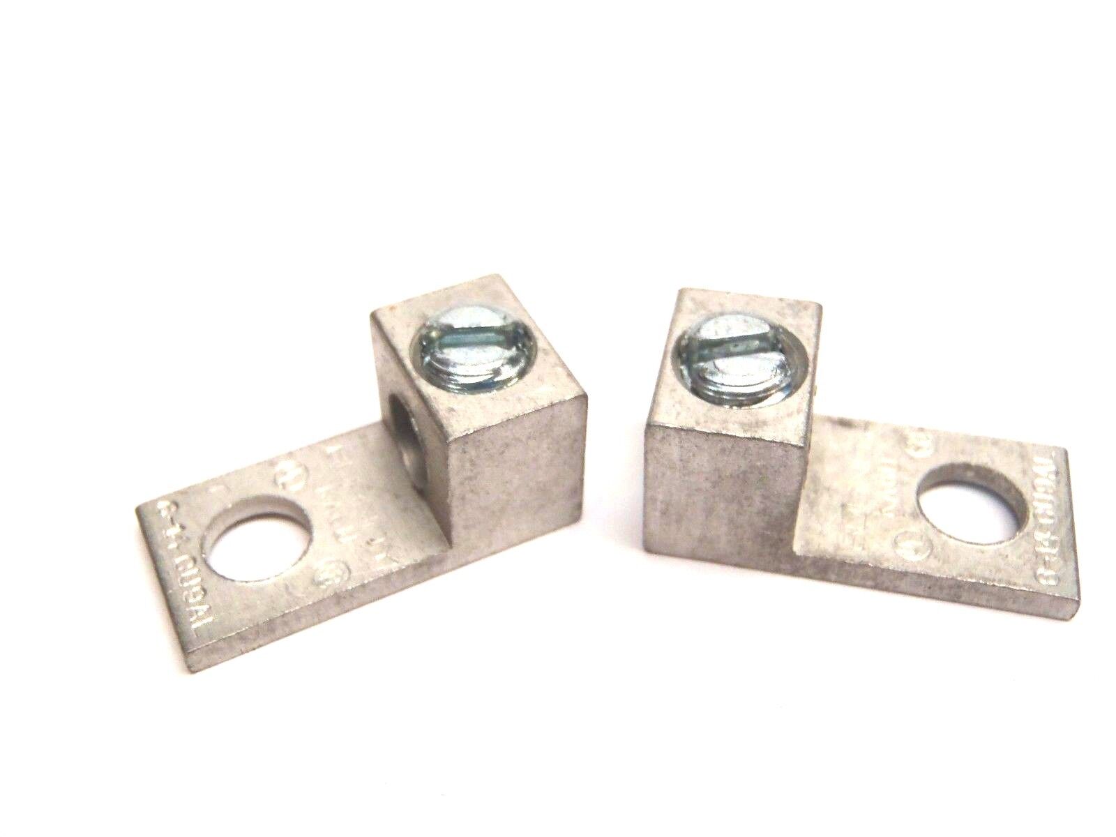 Burndy KA6U 1.06" Aluminum Mechanical Connector Lug 6-14 AWG LOT OF 2 - Maverick Industrial Sales