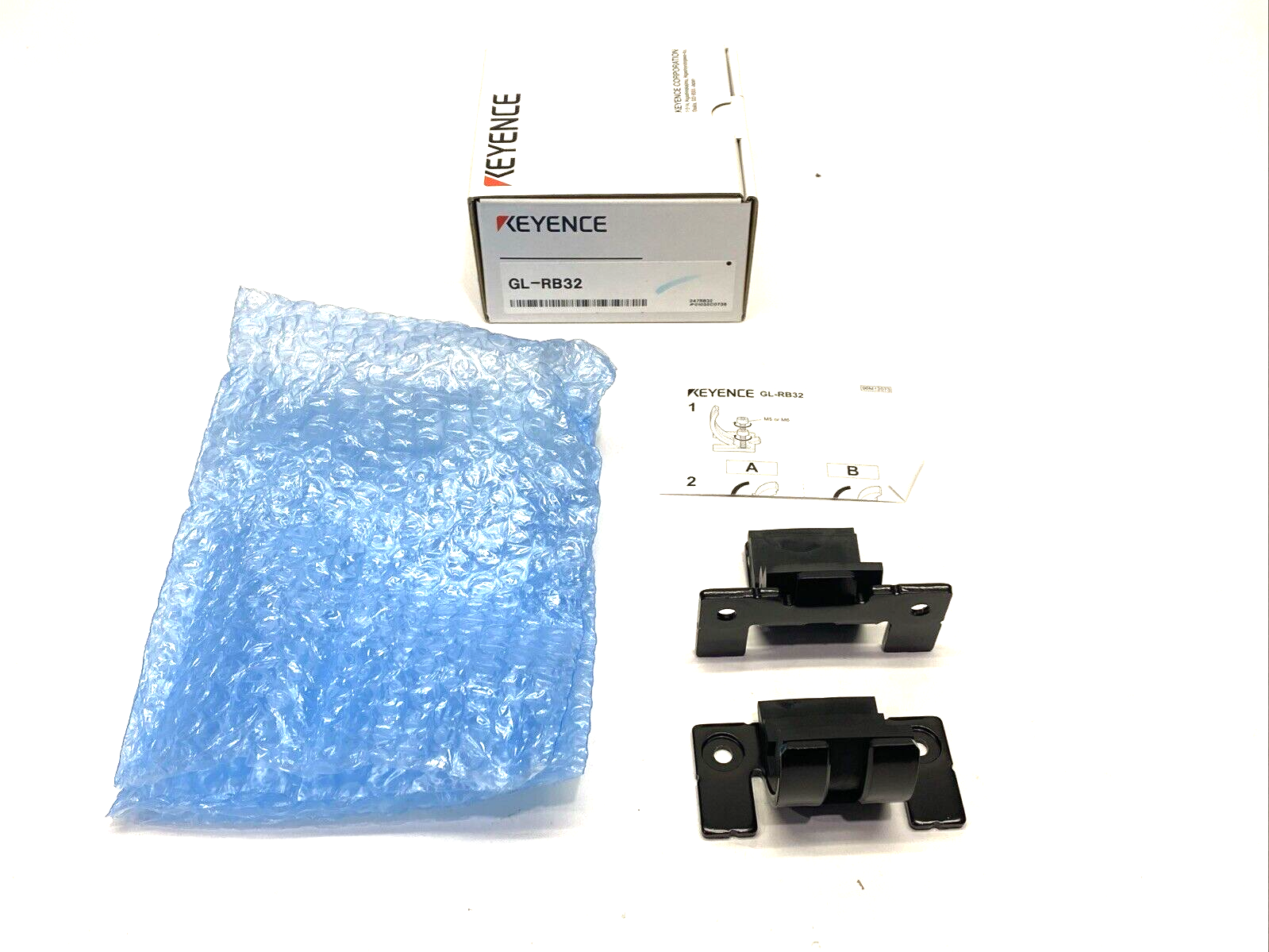 Keyence GL-RB32 Vibration Isolator For Adjusting Bracket - Maverick Industrial Sales