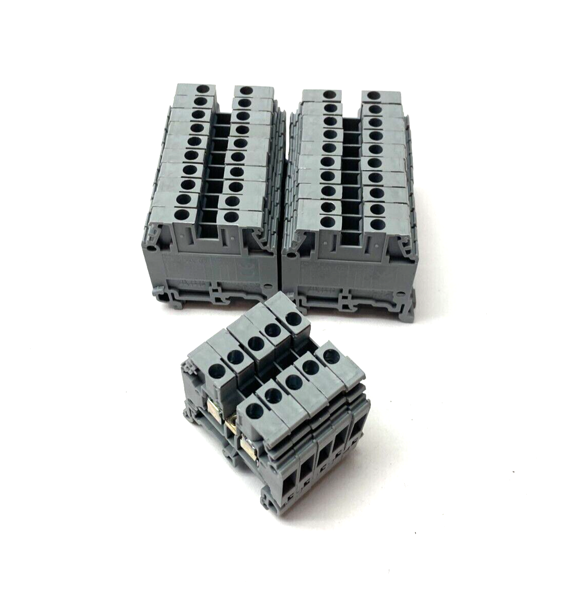 ABB Entrelec 1SNA115116R0700 Feed-Through Modular Terminal Block Gray LOT OF 25 - Maverick Industrial Sales