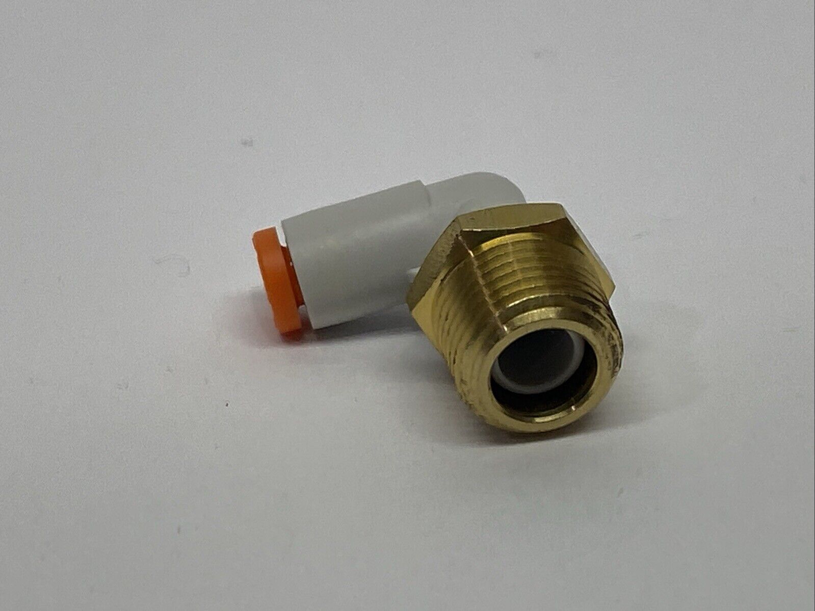 SMC KQ2L01-34A Elbow Fitting Male 1/8" OD Tube 1/8" NPT PKG OF 8 - Maverick Industrial Sales