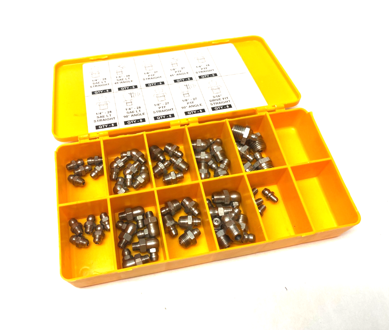 Westward 52PA22 Fractional Grease Fitting Kit 50 PCS - Maverick Industrial Sales