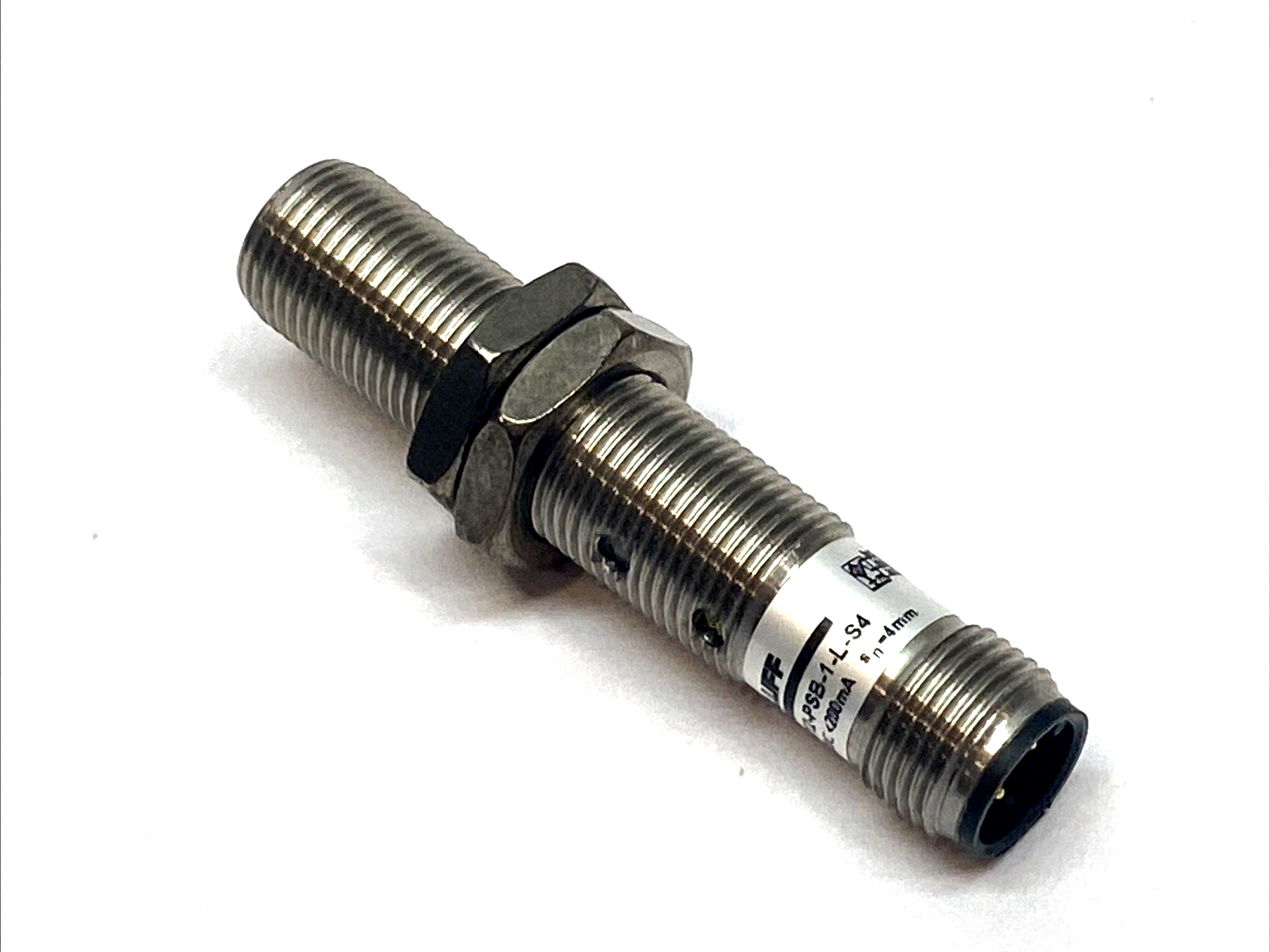 BCS 012-PSB-1-L-S4 | Balluff Capacitive Sensor Cylindrical M12 House Sn = 4mm - Used - Maverick Industrial Sales