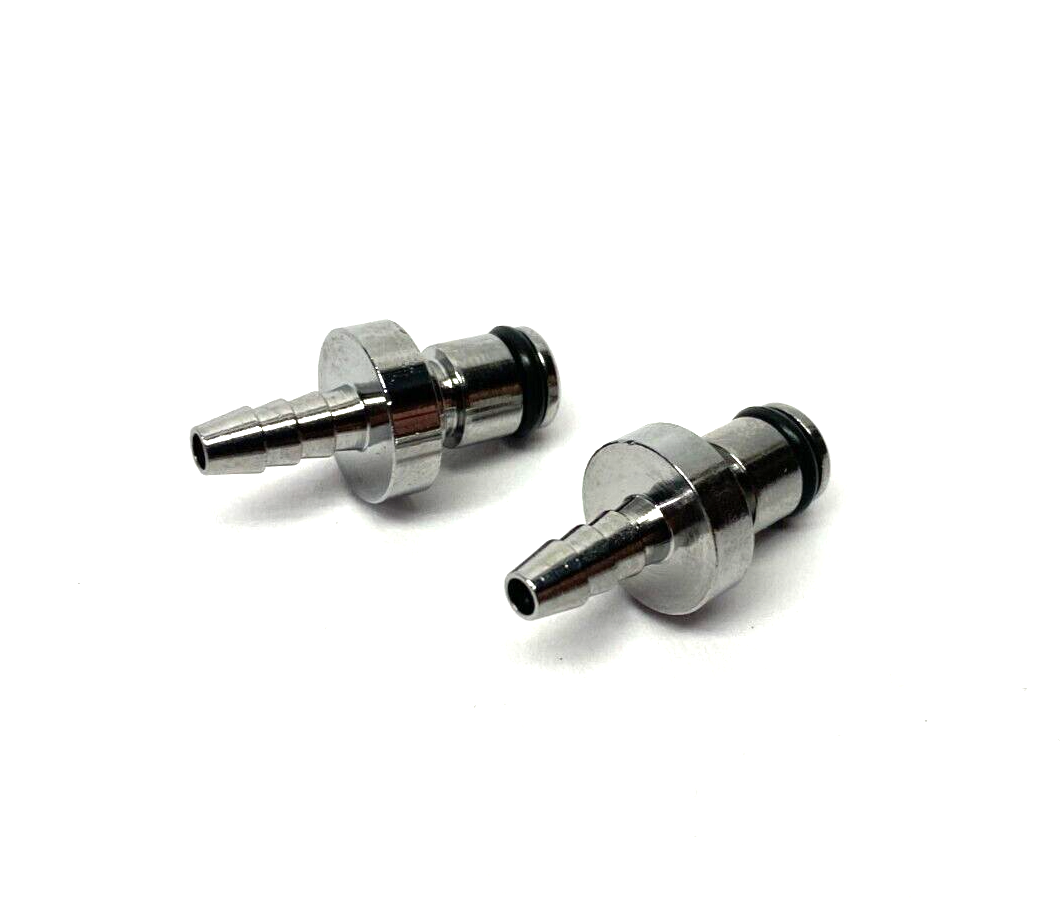 CPC Colder Products MC2202 In-Line Hose Barb Insert Fitting 1/8" ID LOT OF 2 - Maverick Industrial Sales