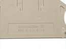 Weidmuller WAP 2.5-10 Terminal Block End Plate, Dark Beige 1050000000 LOT OF 10 - Maverick Industrial Sales