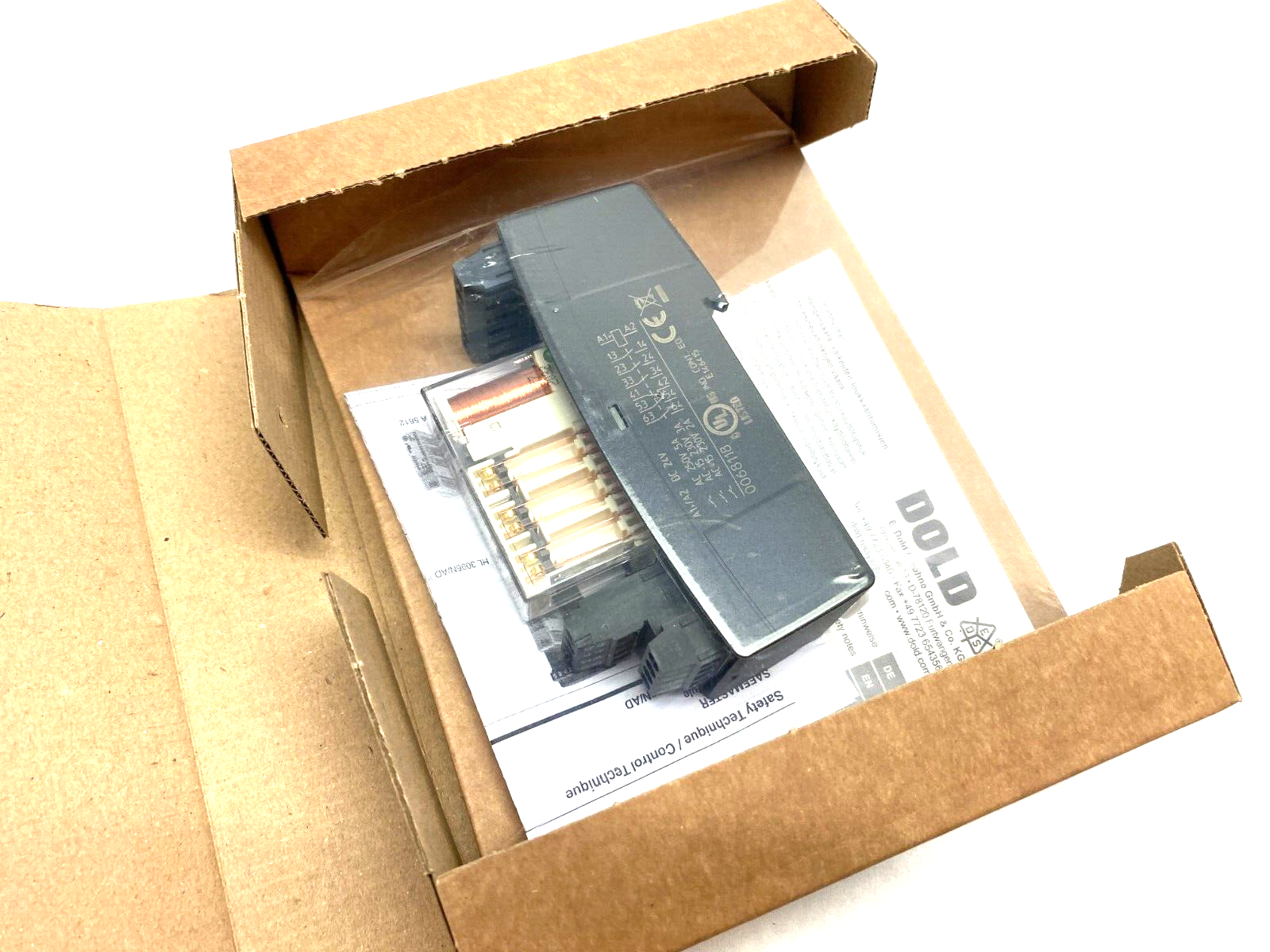 E. Dold & Söhne HL3096N-60-900-24 Safemaster Interface Module 0068118 - Maverick Industrial Sales