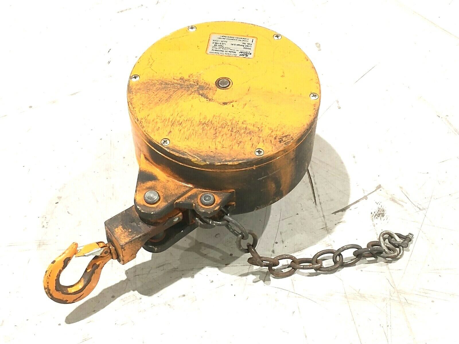 Packers Kromer 7241-05 Zero Gravity Tool Balancer 132-165Lbs NEEDS NEW CABLE - Maverick Industrial Sales