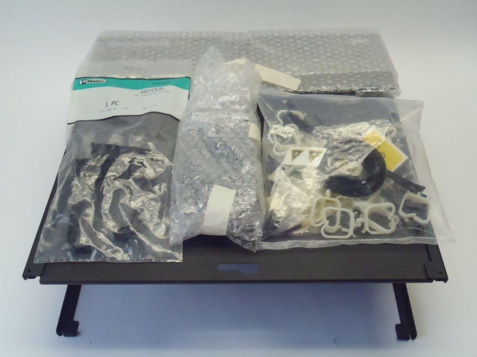 Panduit HDFE9FAPBL Rack Mount Enclosure Accepts 9 FAP Adapter Panels - Open box - Maverick Industrial Sales