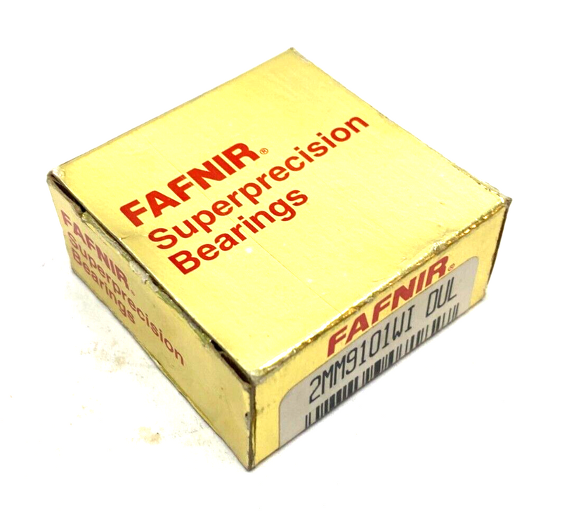 Fafnir 2MM9101WI DUL Precision Angular Contact Bearing 12x28x8mm BOX OF 2 - Maverick Industrial Sales