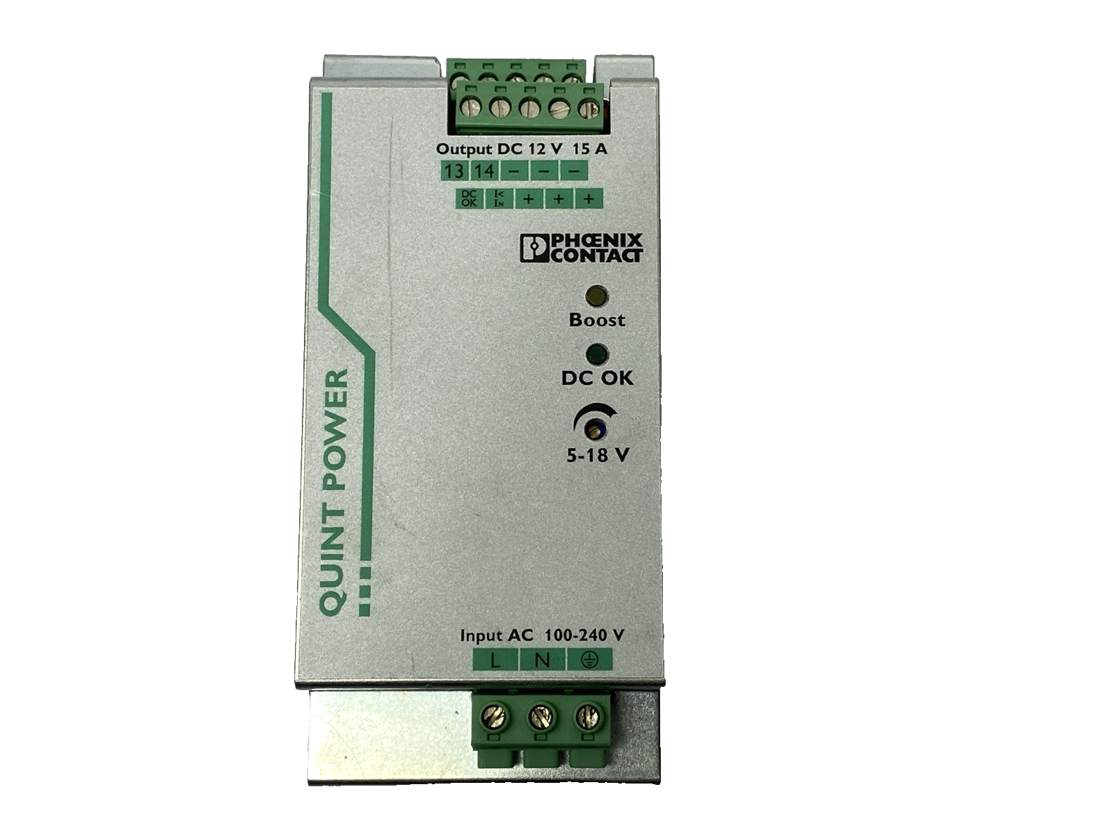 Phoenix Contact QUINT-PS/1AC/12DC/15 Power Supply 2866718 - Maverick Industrial Sales