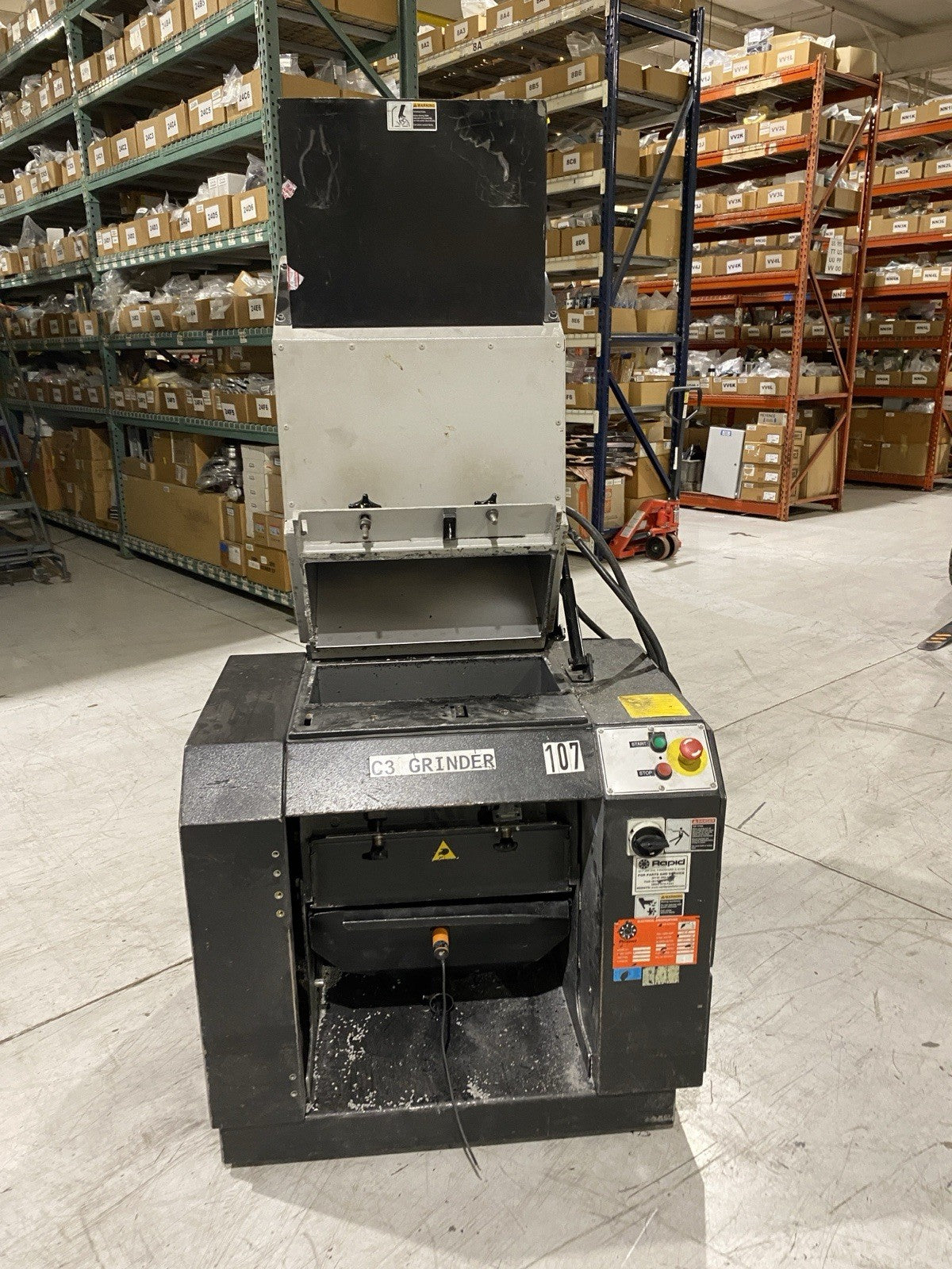 F-19K | Rapid Force Plastic Granulator 460V 3PH - Used - Maverick Industrial Sales