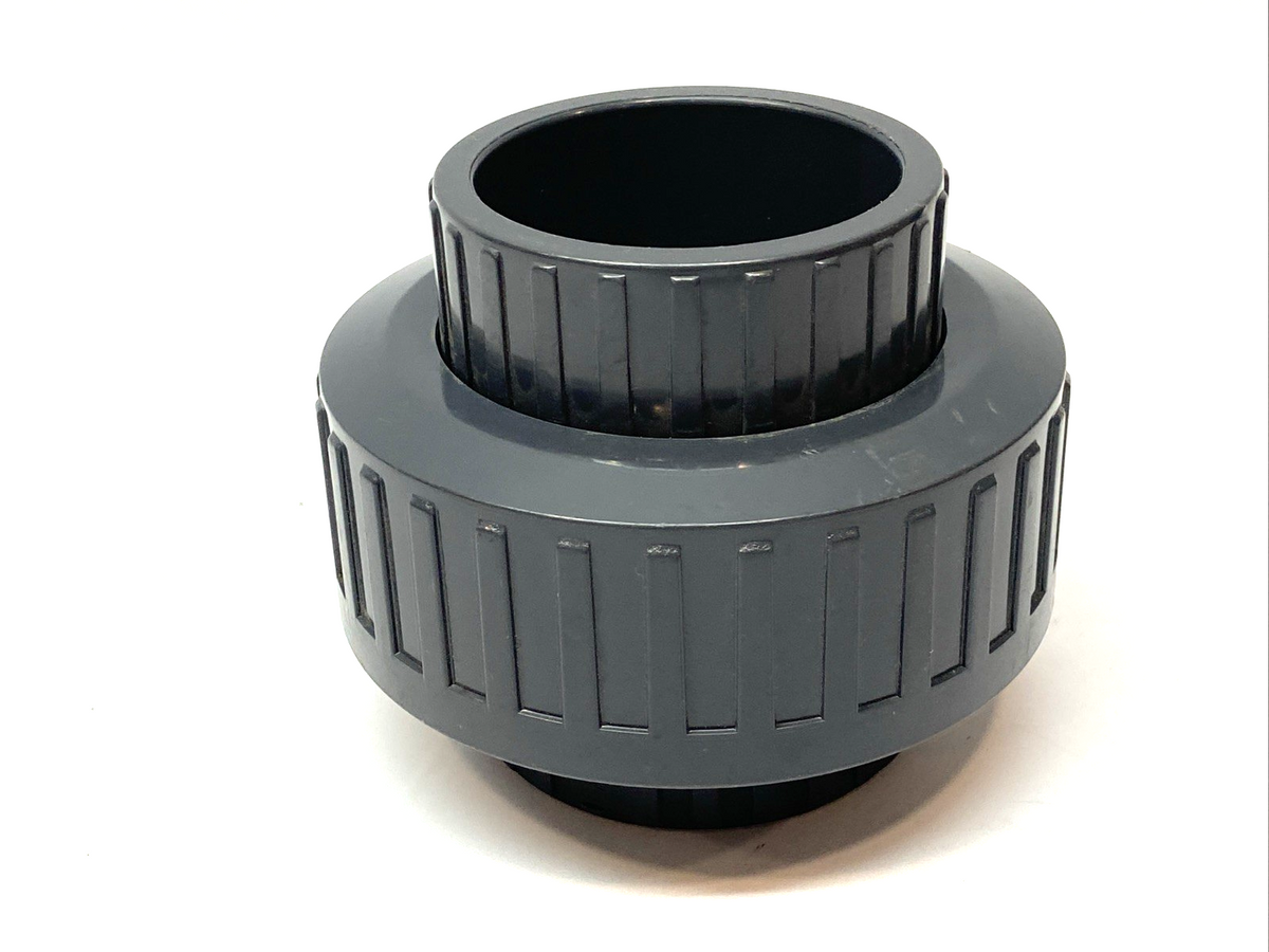 Schedule 80 PVC-U Union Fitting 2-1/2" OD, 2" ID DN50 - Maverick Industrial Sales