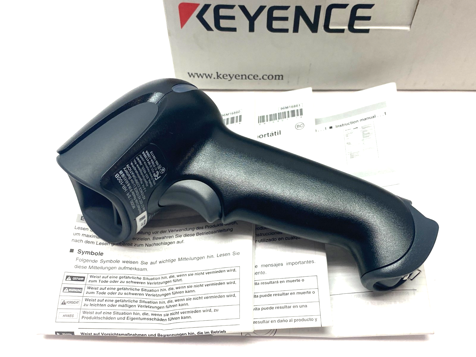 Keyence HR-100B Handheld Code Reader, Standard, Wireless - Maverick Industrial Sales