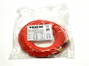 FOCMP62-030M-LCLC-OR | Black Box  Fiber Optic Cable 30m Length - New