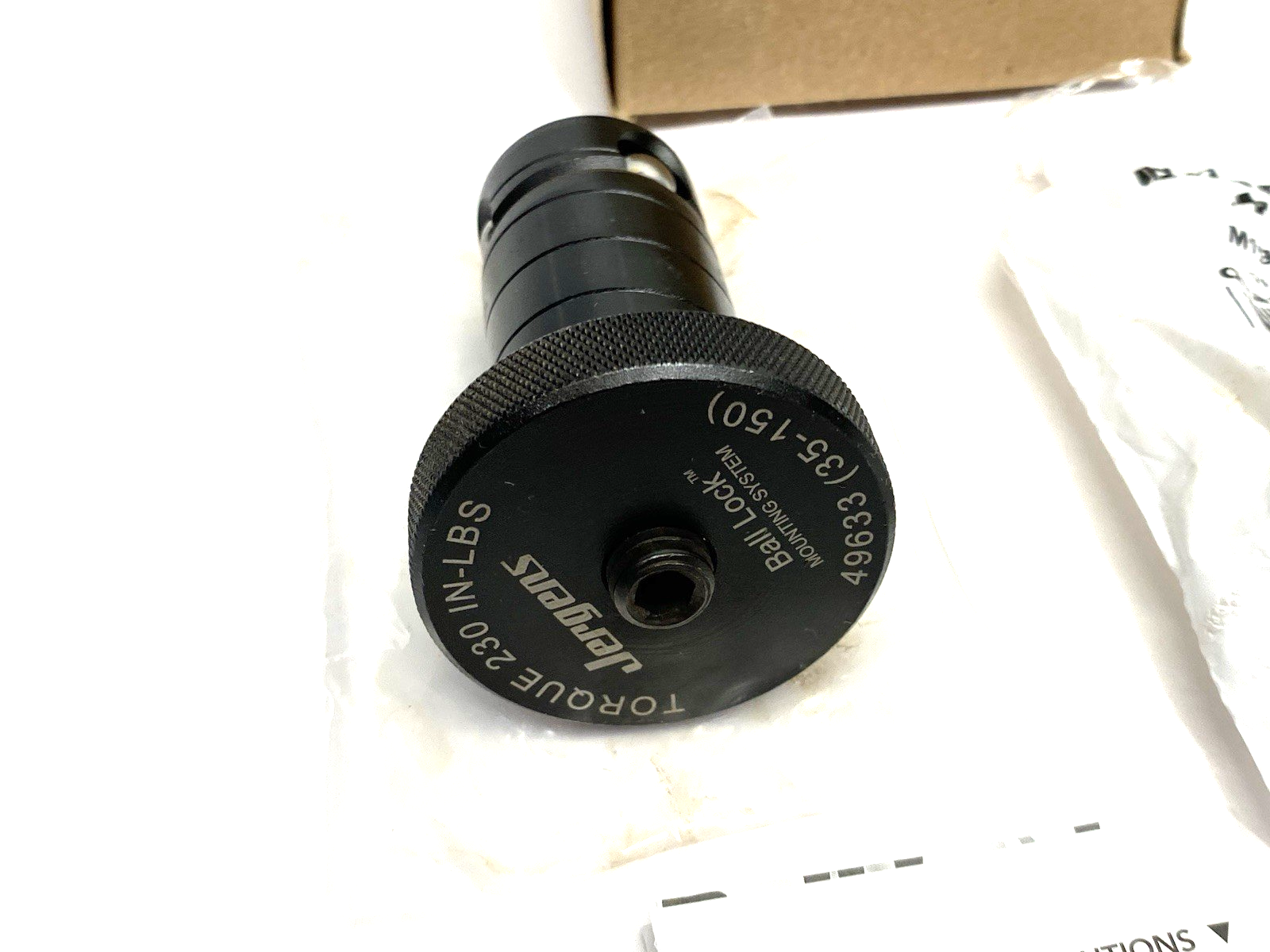 49633-S | Jergens Ball Lock® Fast Acting Shank 35mm x 1.50 Standard, BLS-35-150 - New - Maverick Industrial Sales