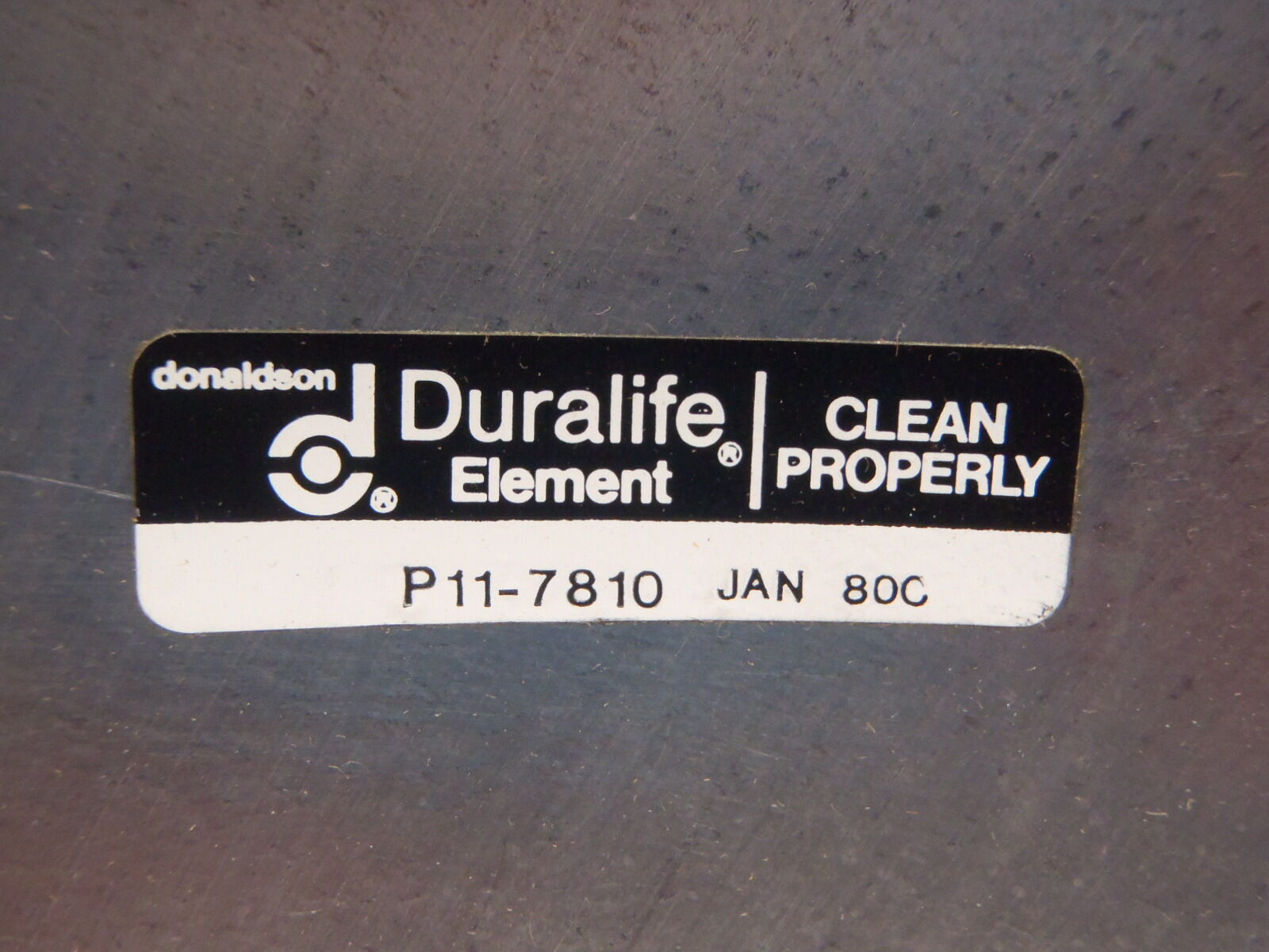 GENUINE DONALDSON P11-7810 FILTER ELEMENT REPLACES P10-1760 - Maverick Industrial Sales
