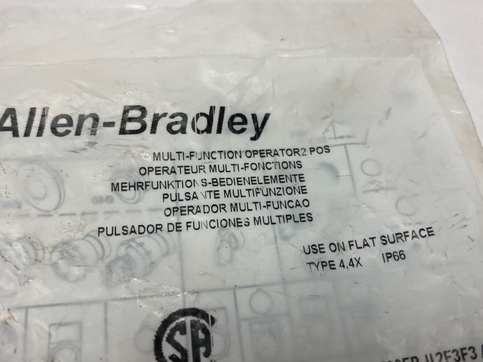 Allen Bradley 800FP-U2F3F3 Ser. A Multi-Function Operator Pushbutton 2-Pos Green - Maverick Industrial Sales