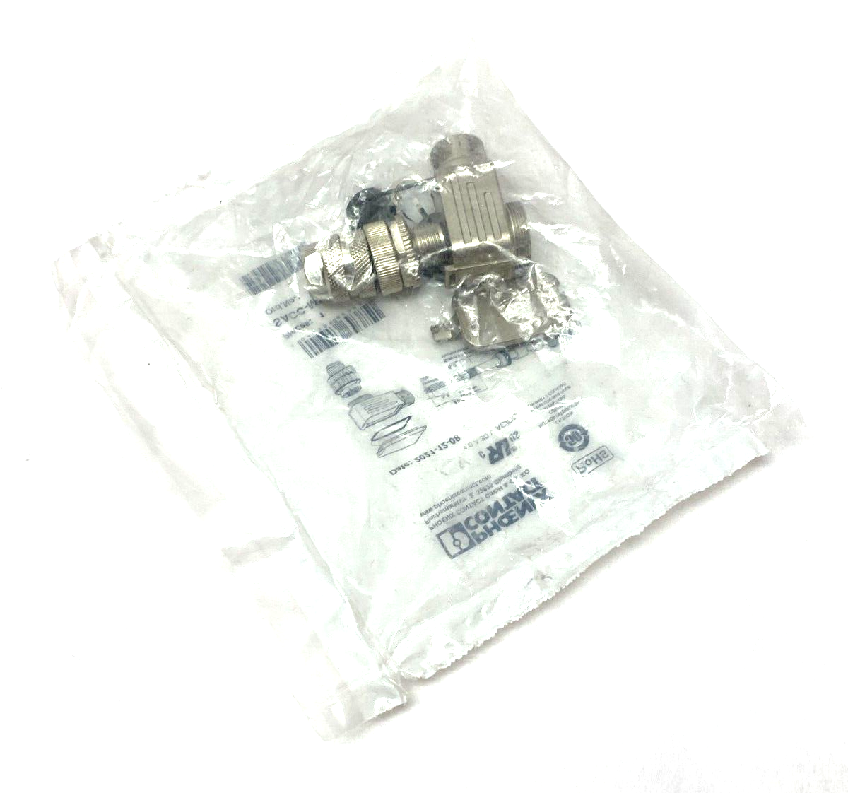 SACC-M12MR-12SOL-PG-9-M SH,1404412 | Phoenix Contact SACC-M12MR-12SOL-PG-9-M SH Angled Plug Connector 12-Pos 1404412 - New - Maverick Industrial Sales