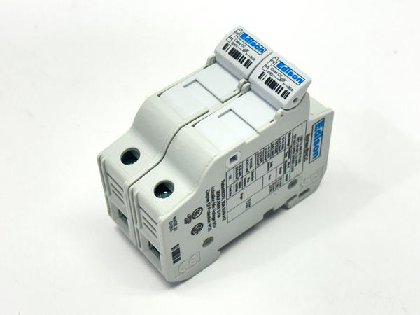 Edison EHCC2DU Modular Fuse Holder Class CC 2-Pole 30A 600V - Maverick Industrial Sales