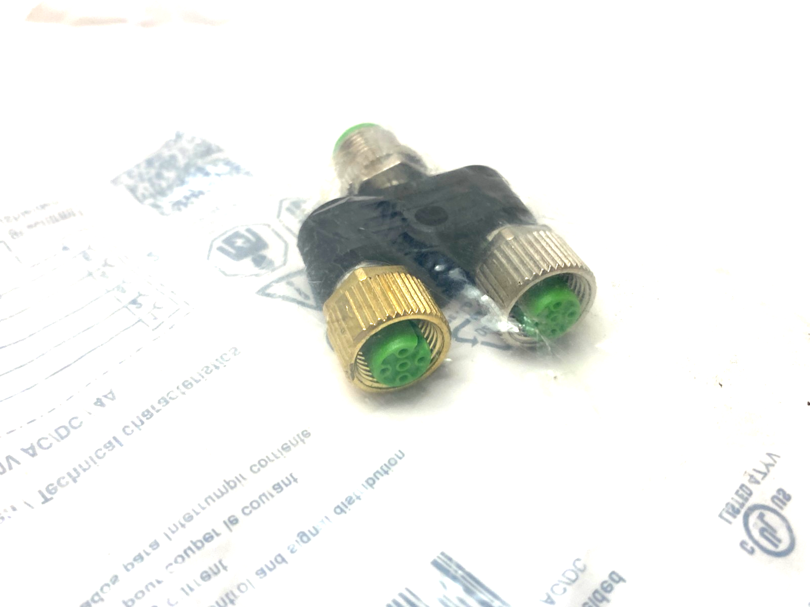 Murrelektronik 7000-42141-0000000 T-Coupler M12 5-Pin, Male To x2 Female 5-Pin - Maverick Industrial Sales