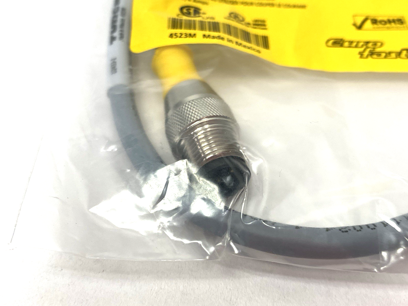 RK 4.4T-0.6-RS 4.4T | Turck Eurofast Sensor/Actuator Extension Cable 0.6m U2433-1 - New - Maverick Industrial Sales