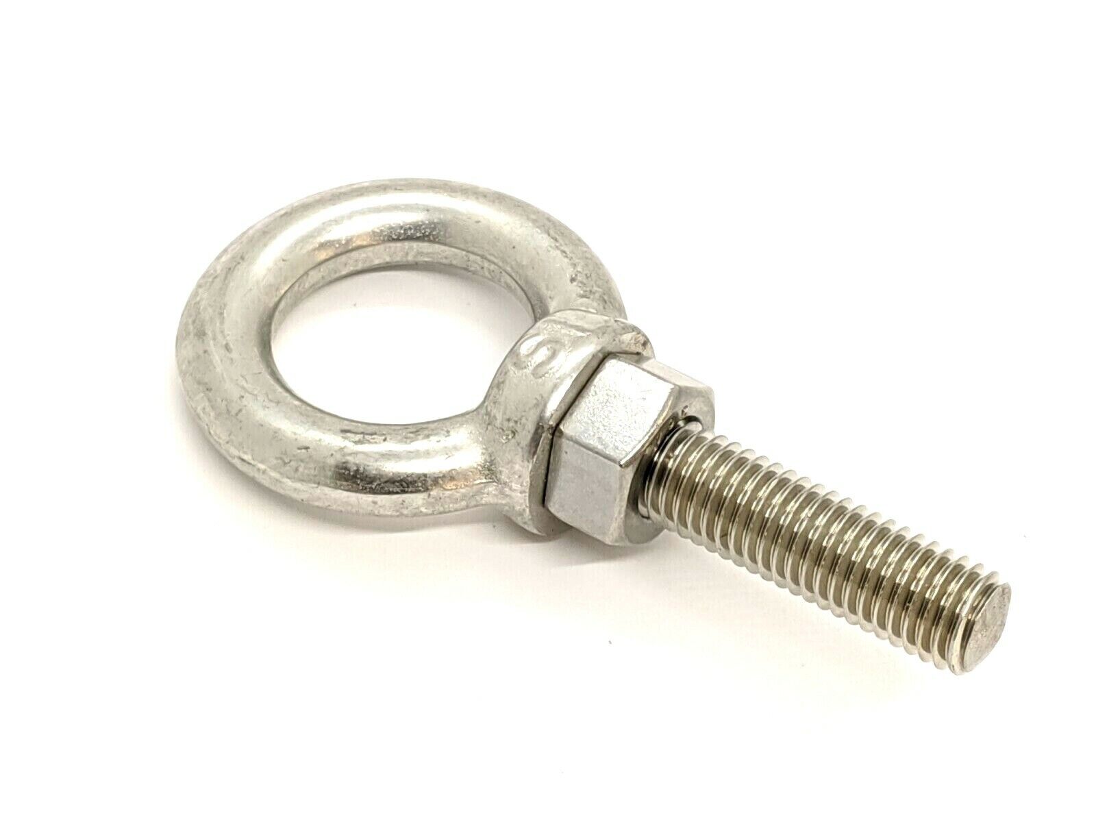 MiSUMi B-1131-12 Stainless Steel Long-Neck Eye Bolt M12, 50mm L - Maverick Industrial Sales