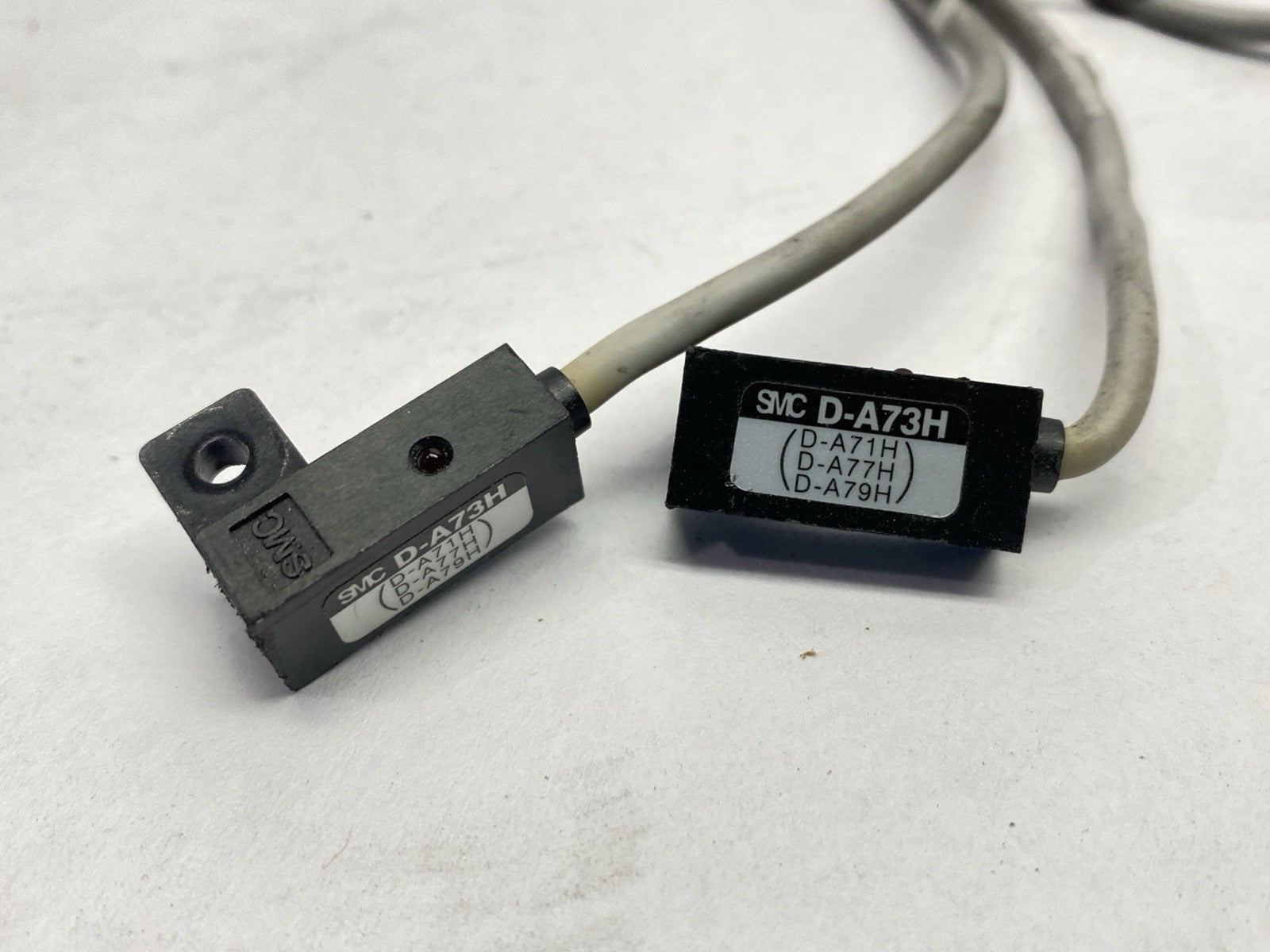 D-A73H | SMC Pneumatic Cylinder Reed Sensor Switch LOT OF 2 - Used - Maverick Industrial Sales