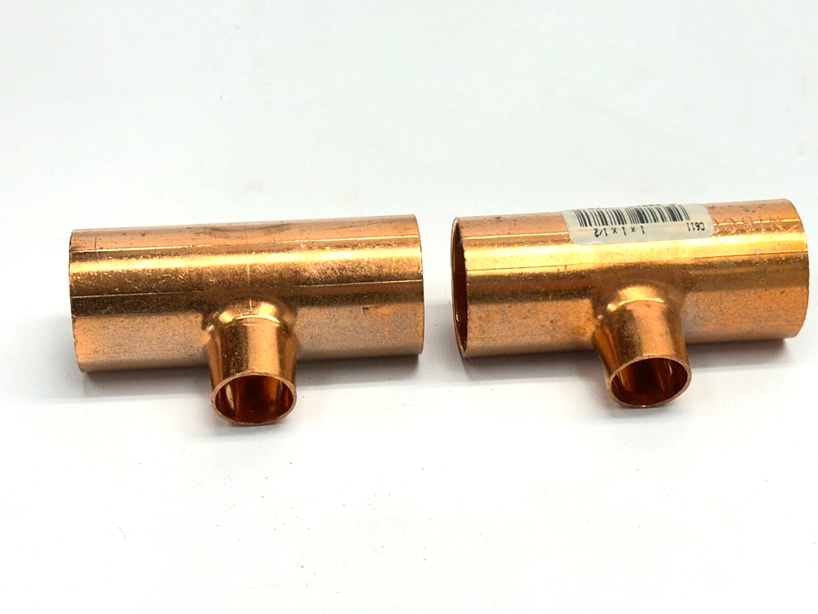 1" x 1" x 1/2" | Tee C x C x C Copper LOT OF 15 - New – Open box - Maverick Industrial Sales