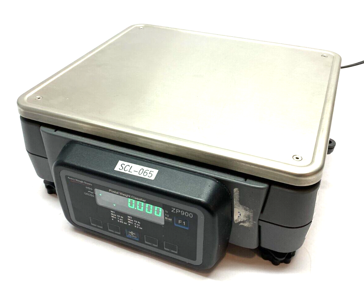 Avery Weigh-Tronix ZP900-1214-035-PB1 Postal Scale 77lbs Capacity BSQ-1214-035 - Maverick Industrial Sales