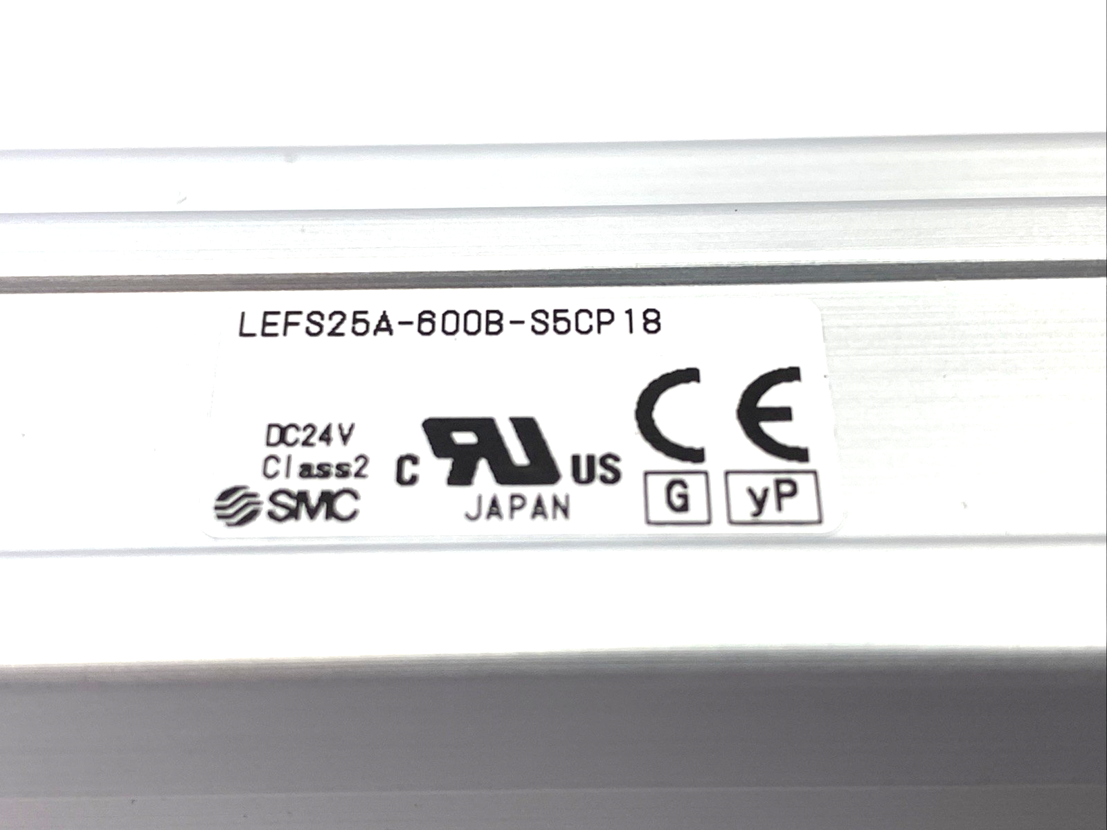 SMC LEFS25A-600B-S5CP18 Electric Linear Actuator, Ball Screw Drive, 600mm Stroke - Maverick Industrial Sales