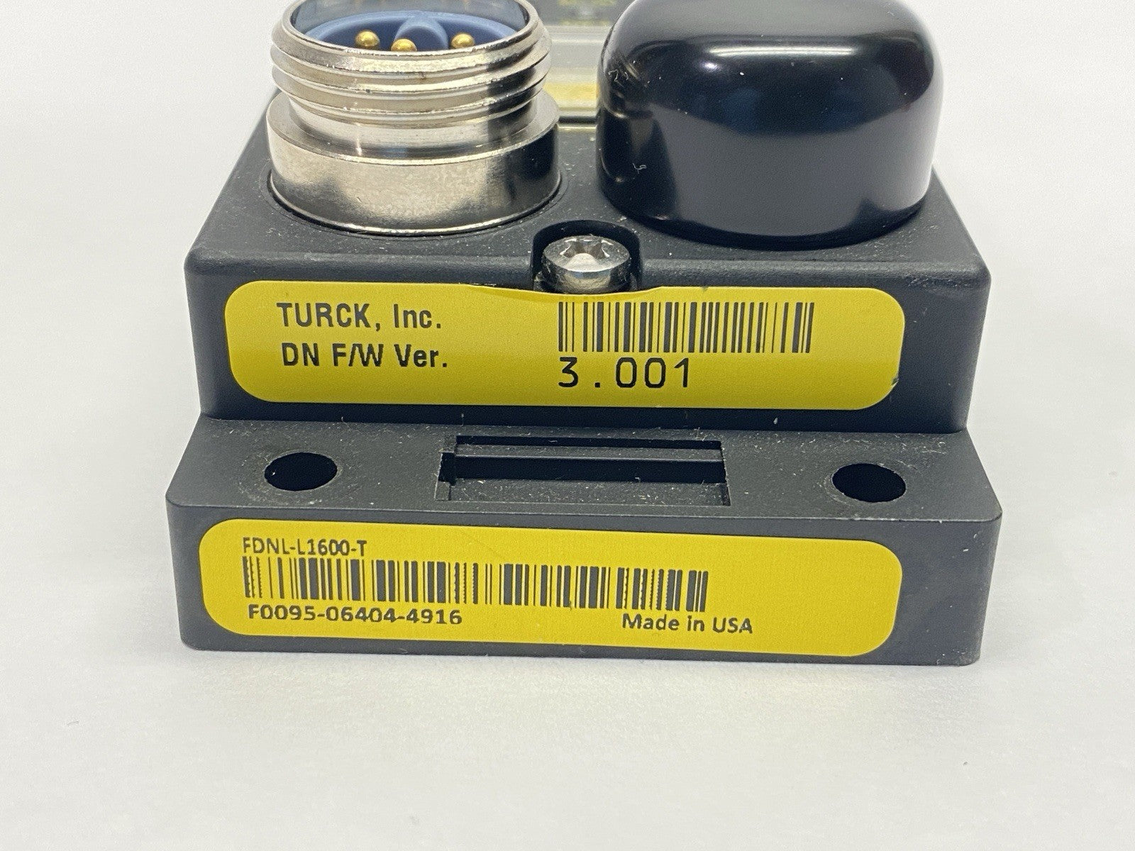 FDNL-L1600-T | Turck I/O Module For DeviceNet Fieldbus 16 Input F0095 - New – Open box - Maverick Industrial Sales