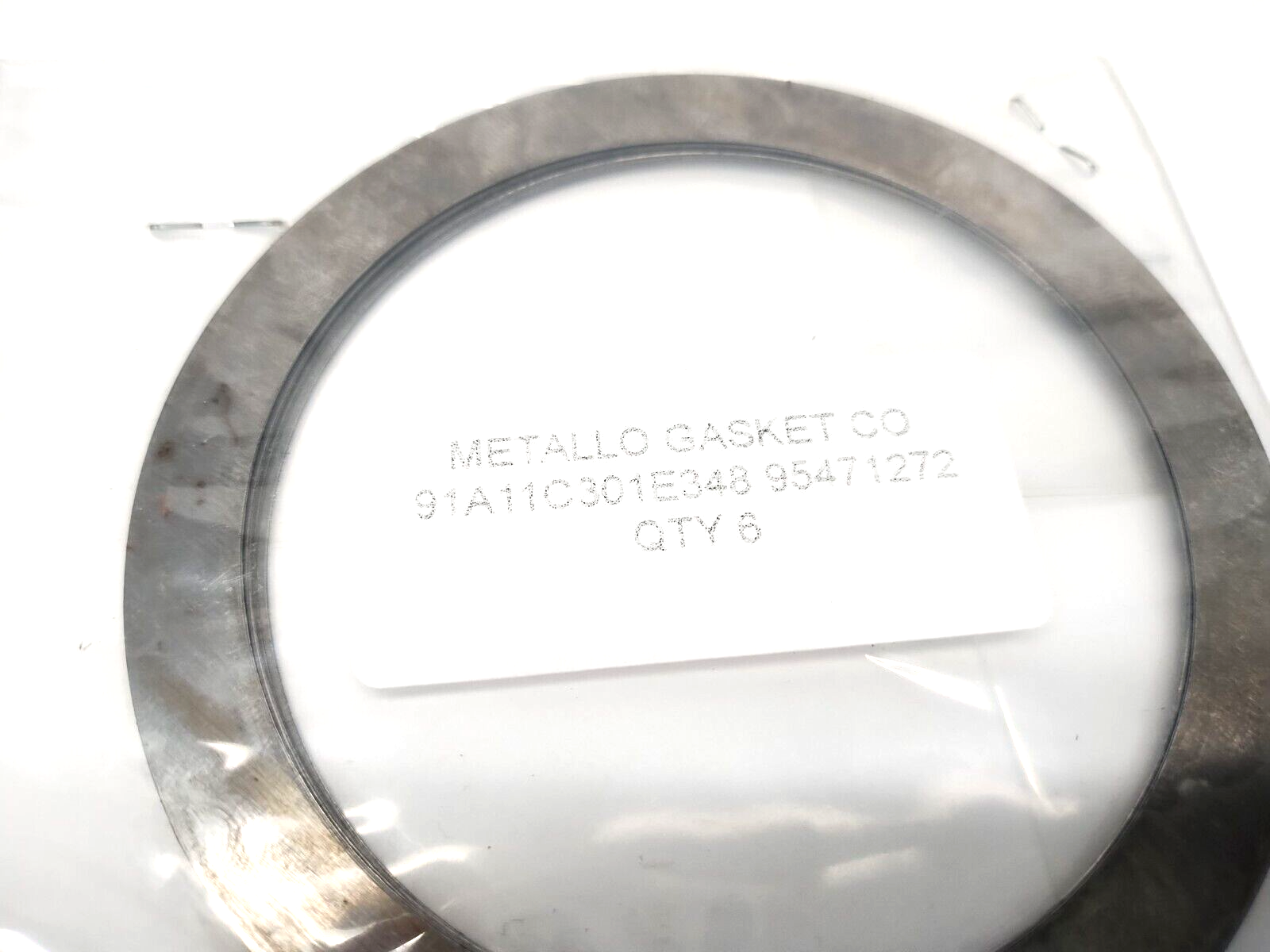 Flowserve Metallo Gasket 91A11C301E348 Shim 95471272 LOT OF 6 - Maverick Industrial Sales