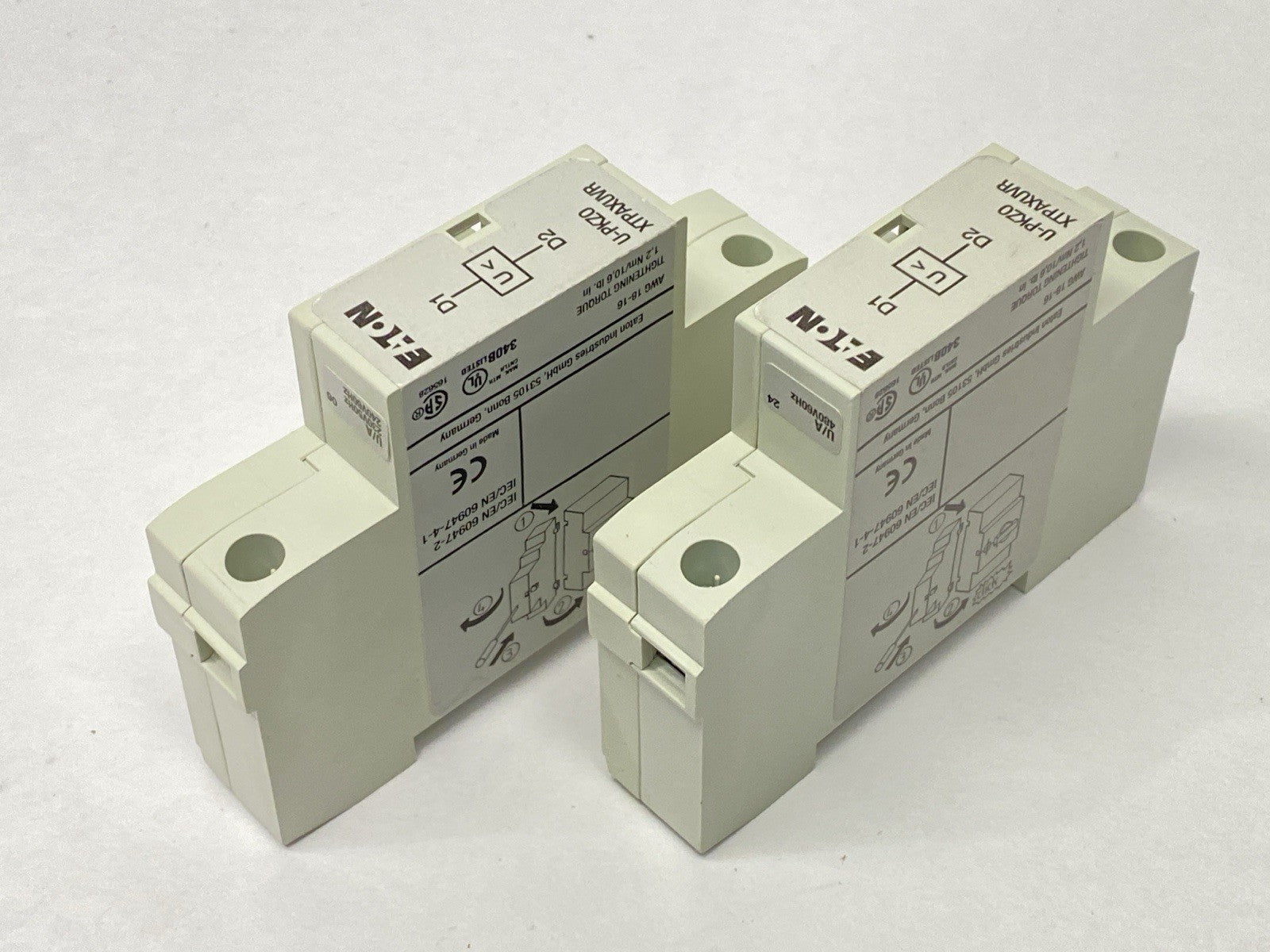 XTPAXUVR480V60H | Eaton U-PKZ0(480V60HZ) Undervoltage Release 073147 LOT OF 2 - New – Open box - Maverick Industrial Sales