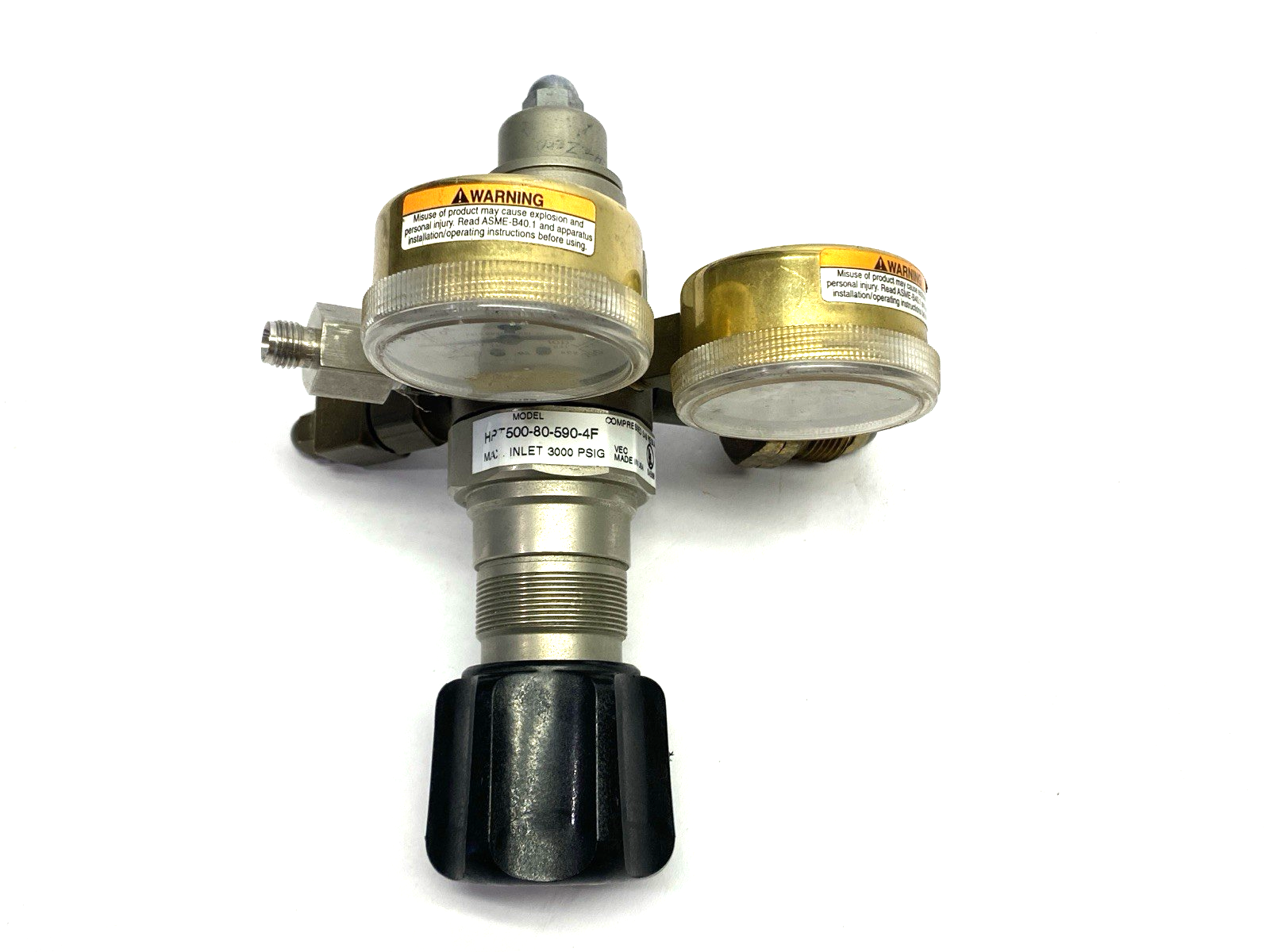 HPT500-80-590-4F | Victor Compressed Gas Regulator 1/4" NPT - Used - Maverick Industrial Sales