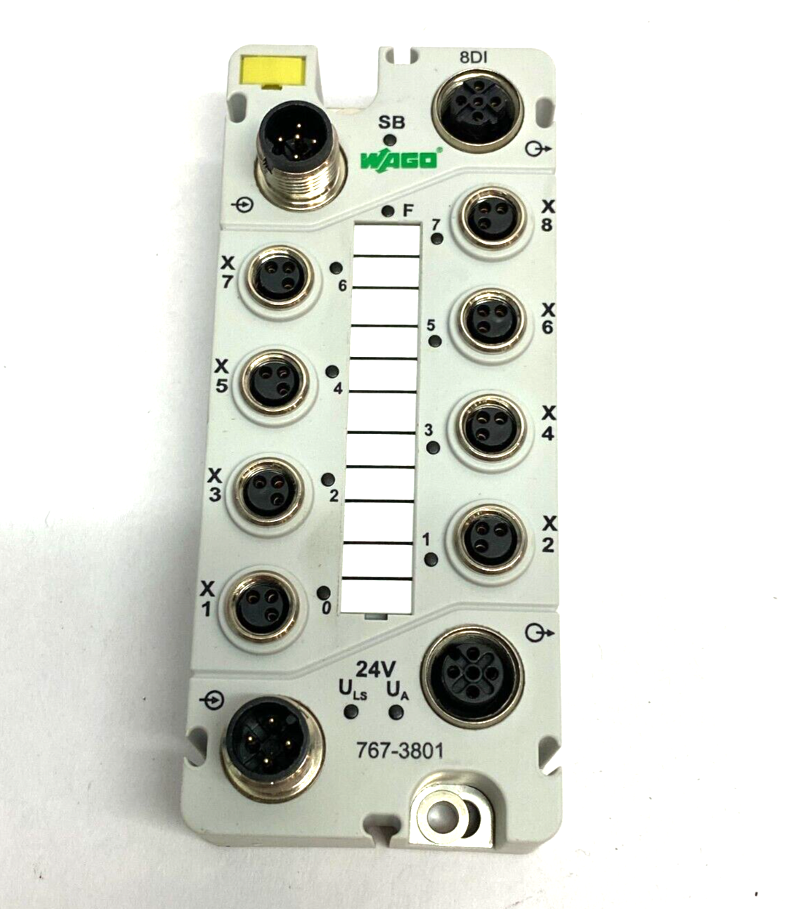 Wago 767-3801 Speedway 767 8-Channel Digital I/O Module 24VDC 8 x M8 Ports - Maverick Industrial Sales
