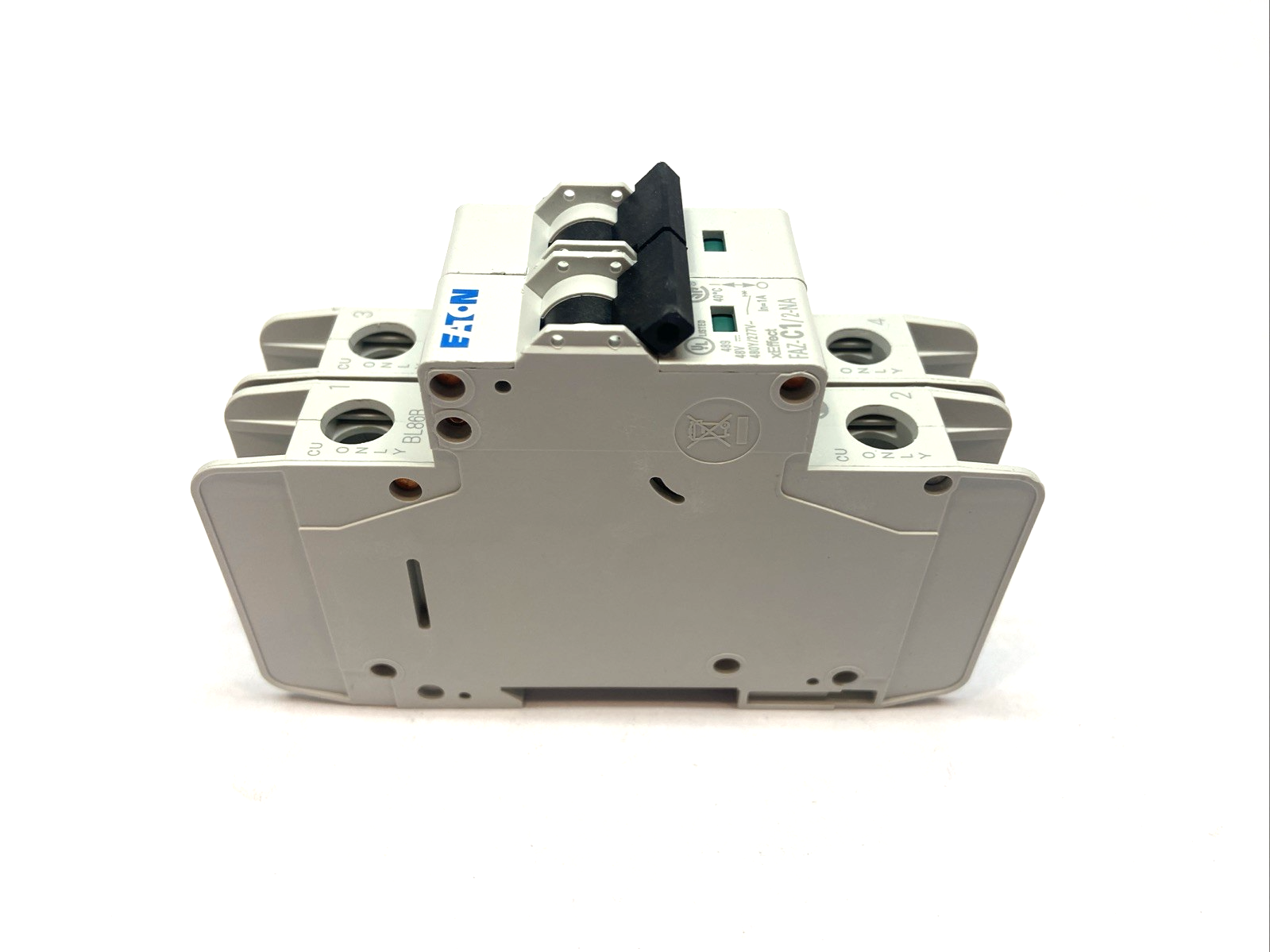 Eaton FAZ-C1/2-NA Miniature Circuit Breaker 2-Pole C-Curve 1A 102158 - Maverick Industrial Sales