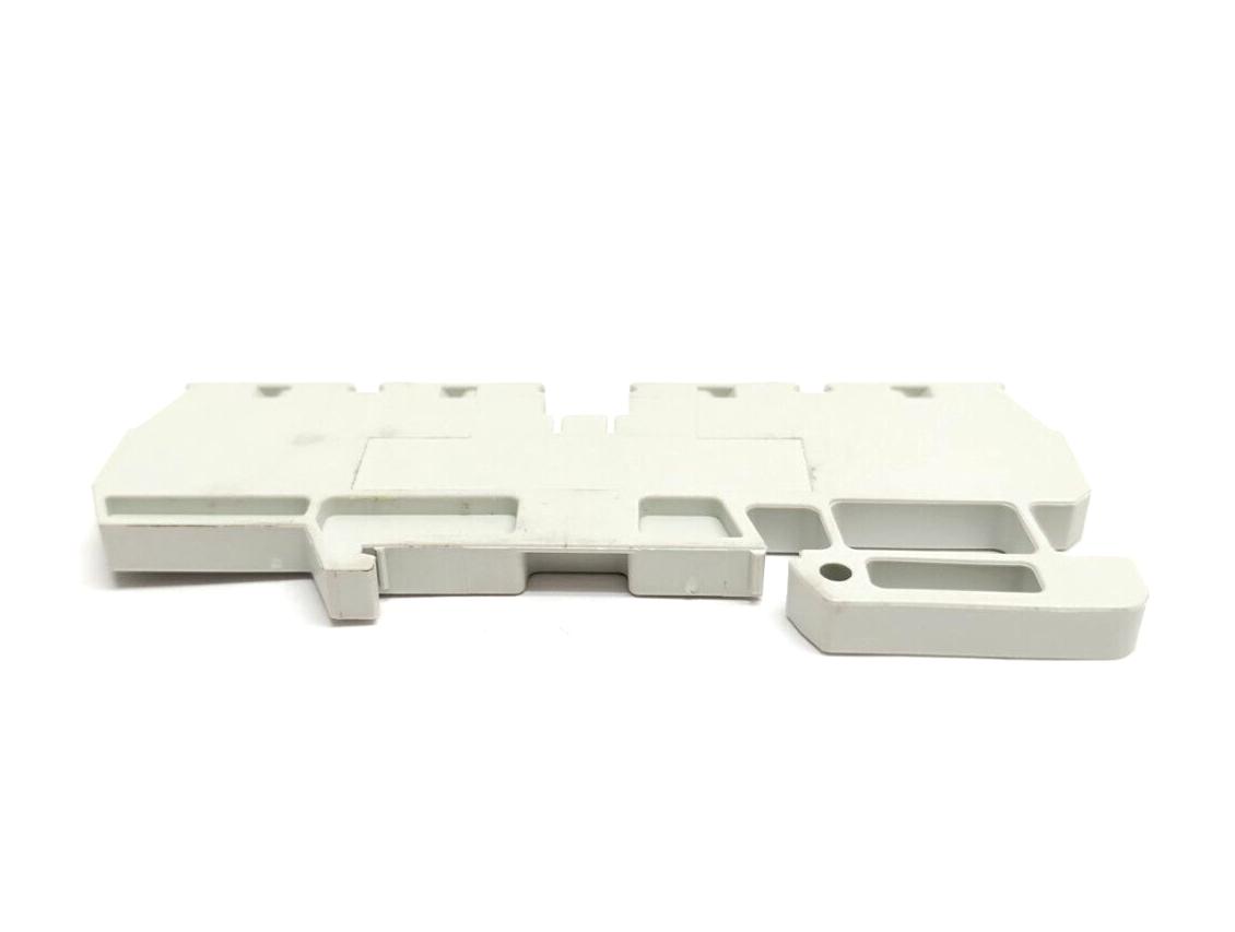 Morsettitalia EURO QM2/2 2.5/35 Terminal Block 5mm Thick, Gray 42414 LOT OF 20 - Maverick Industrial Sales