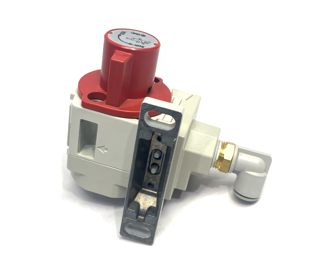 SMC VHS30-03-D 3-Port Pneumatic Pressure Relief Hand Valve - Maverick Industrial Sales