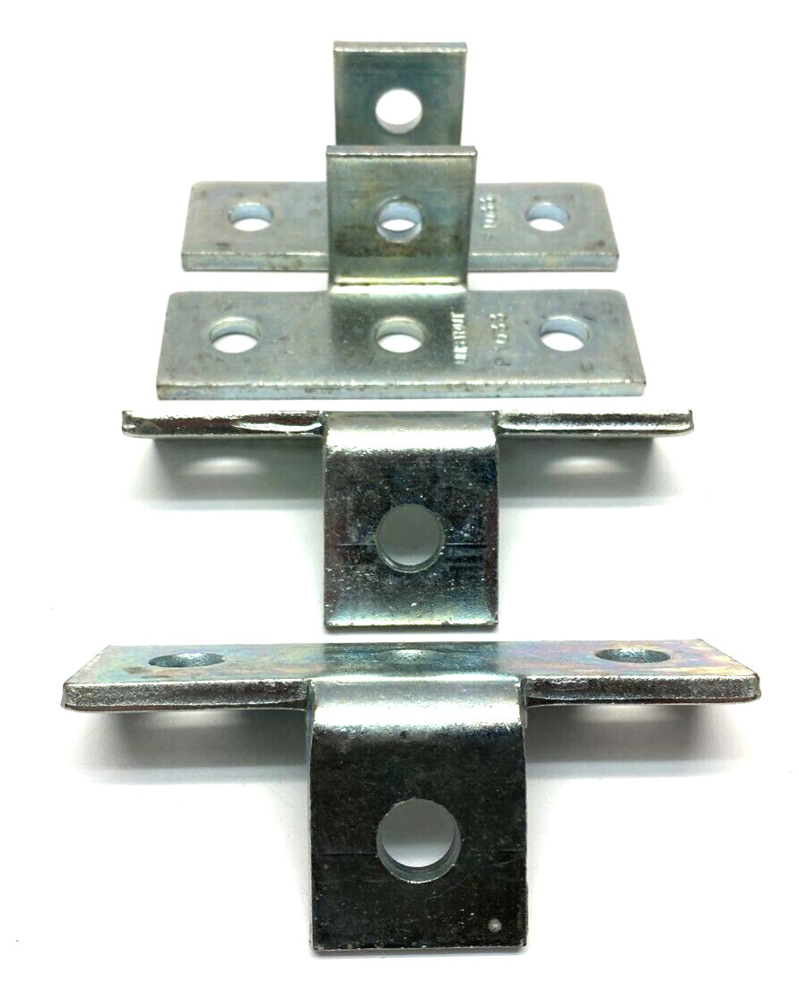 Atkore Unistrut P1033 4-Hole 90° Bent "T" Corner Angle Channel Bracket LOT OF 4 - Maverick Industrial Sales