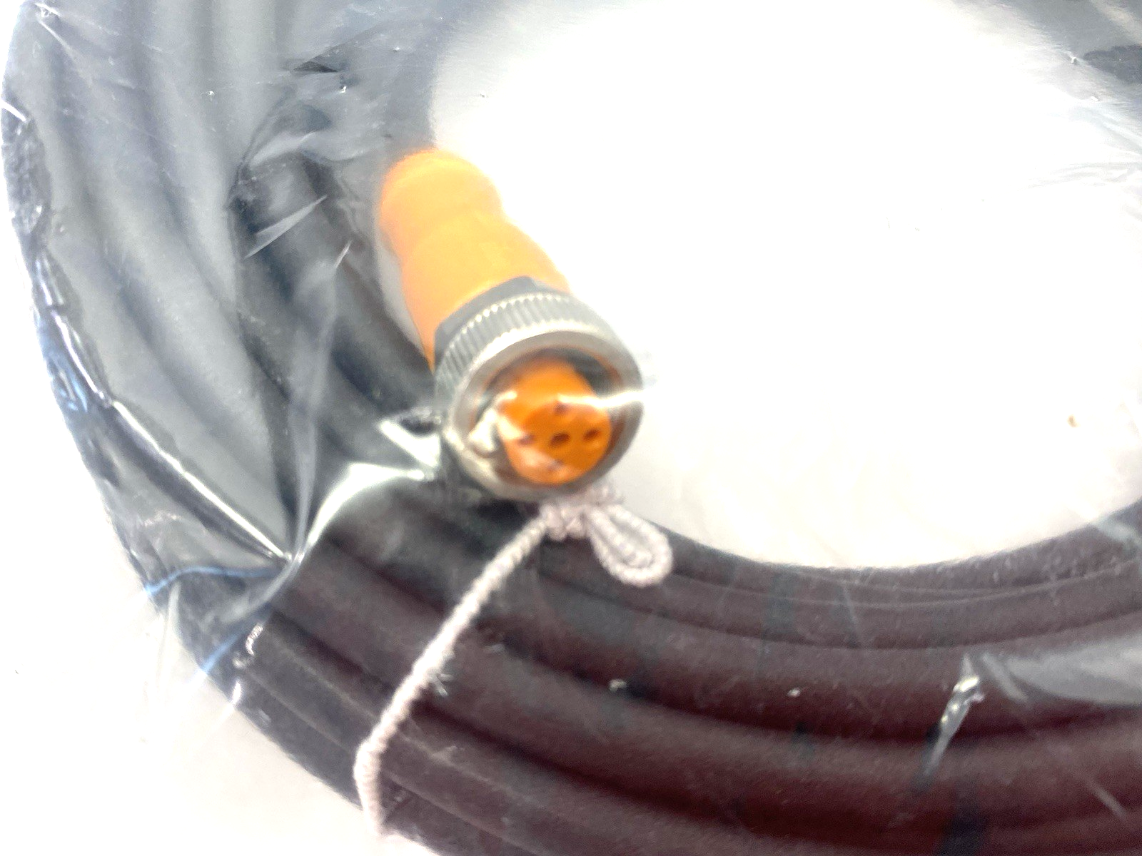 EVC708 | Ifm Single Ended Female Cordset 10m M12 ADOGH040MSP0010H04 - New - Maverick Industrial Sales