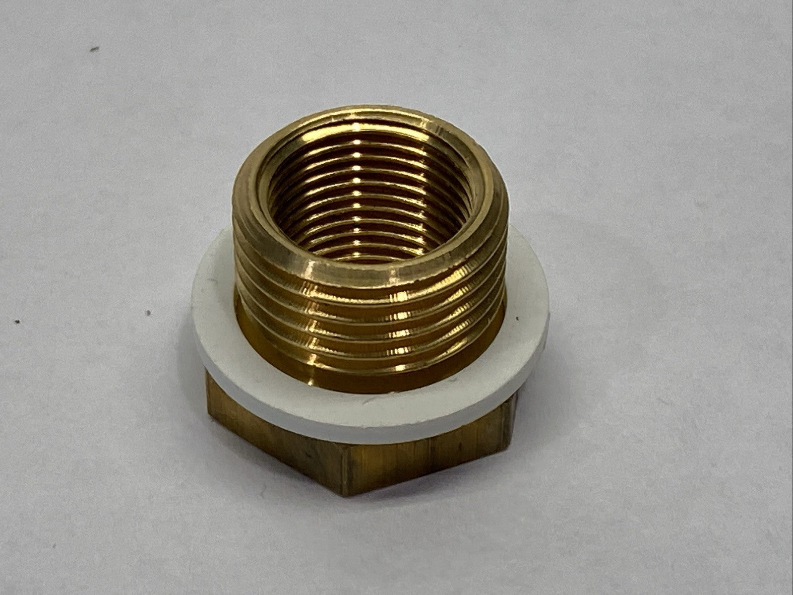 Festo D-3/8i-1/2A Brass Reducing Nipple 3/8" x 1/2" MNPT - Maverick Industrial Sales