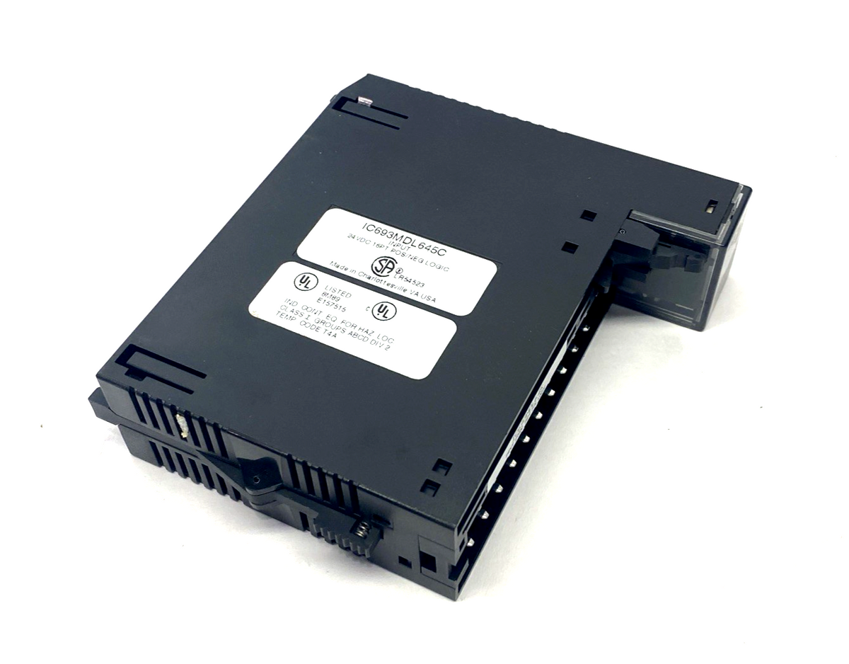 GE Fanuc IC693MDL645C Input Module 24VDC 16PT Pos/Neg Logic - Maverick Industrial Sales