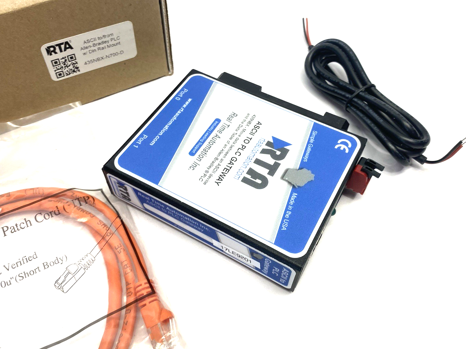 435NBX-N700-D | RTA ASCII To Allen Bradley PLC Gateway RS232/485/422 - New – Open box - Maverick Industrial Sales