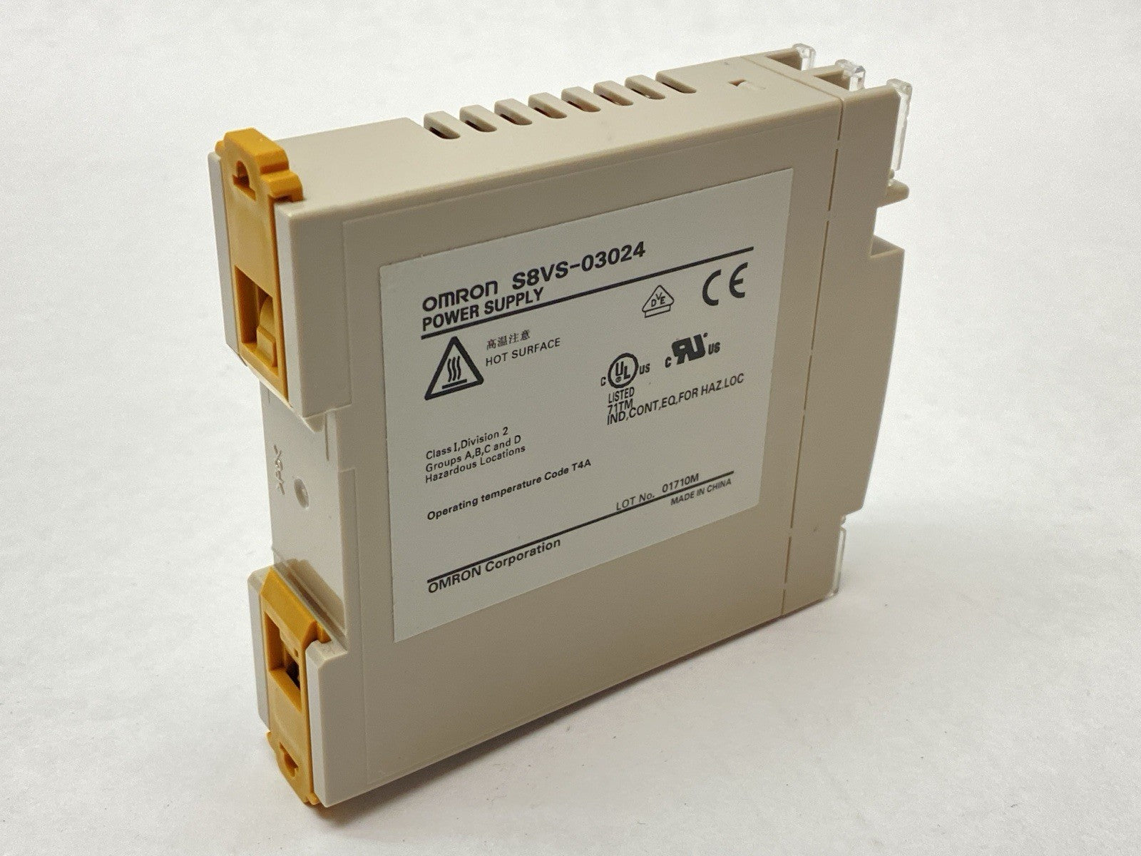 S8VS-03024 | Omron Power Supply 1.3A 24VDC - Used - Maverick Industrial Sales